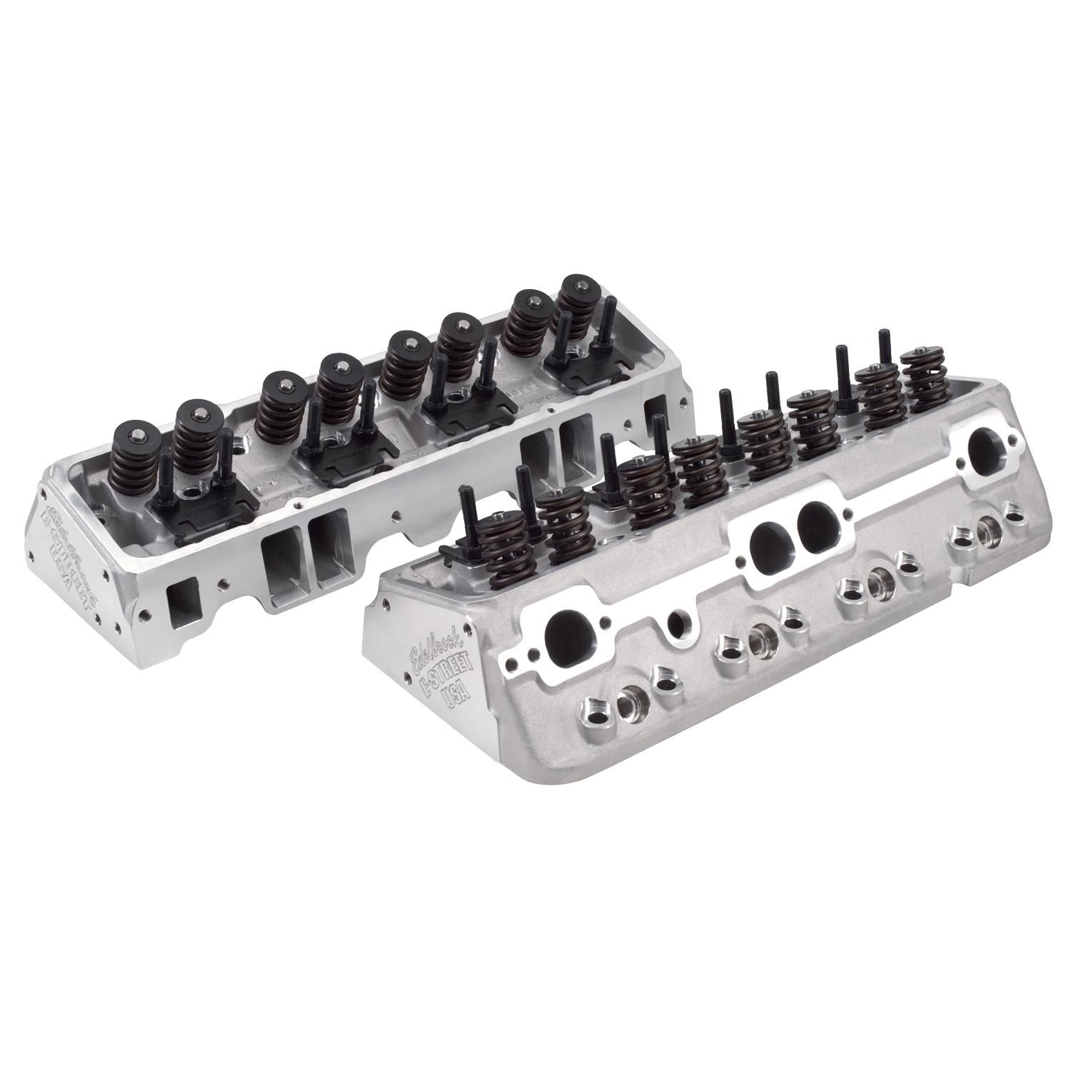 Edelbrock Small-Block Chevy E-Street Cylinder Heads 64cc 5089