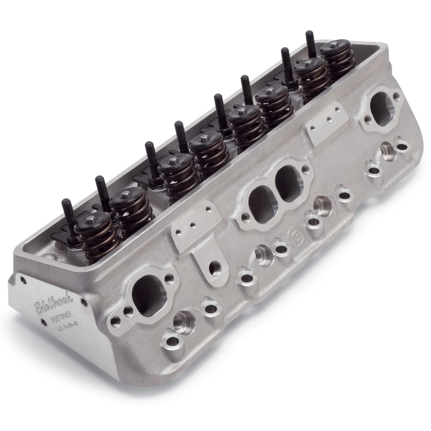 Edelbrock Performer Small-Block Chevy Cylinder Head Hydraulic Flat