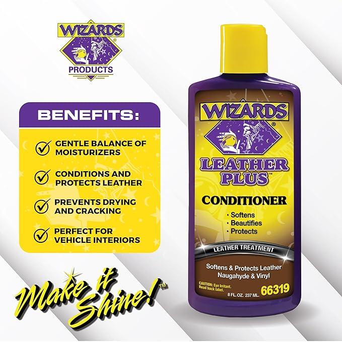 Wizards Products Leather Cleaner / Conditioner | AutoZone