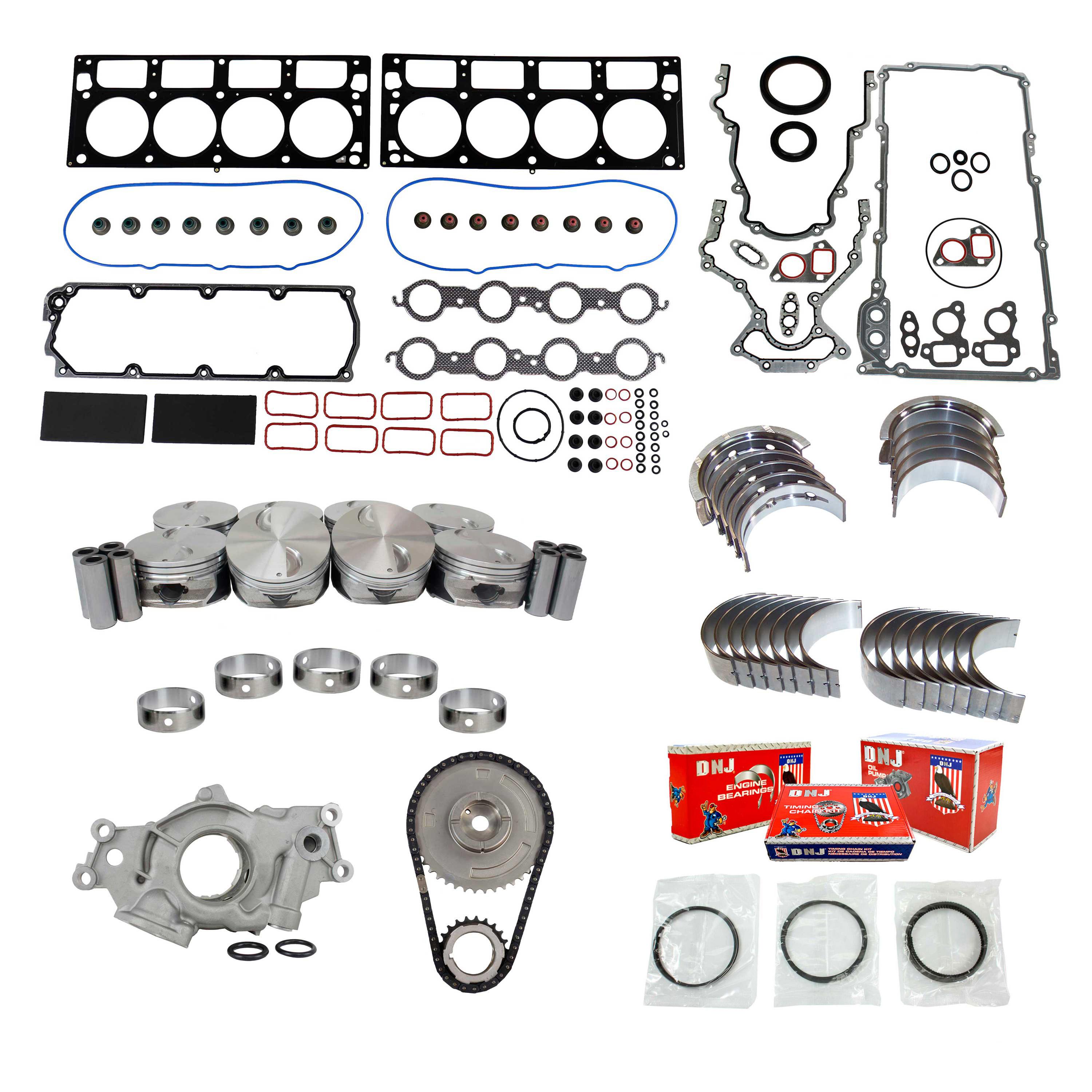 Chevrolet Camaro Engine Rebuild Kit - Best Engine Rebuild Kit for