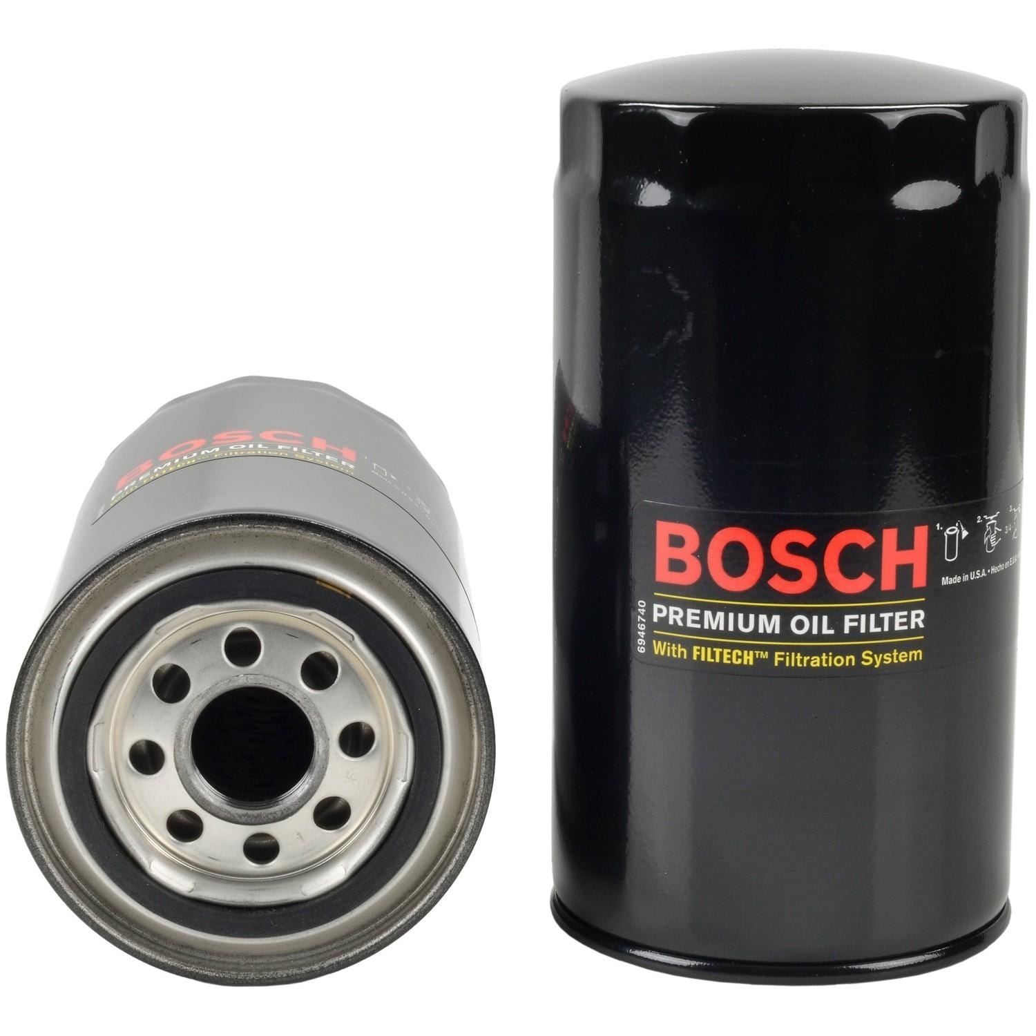 Bosch Premium Oil Filter 3973 for Ford F-450 Super Duty