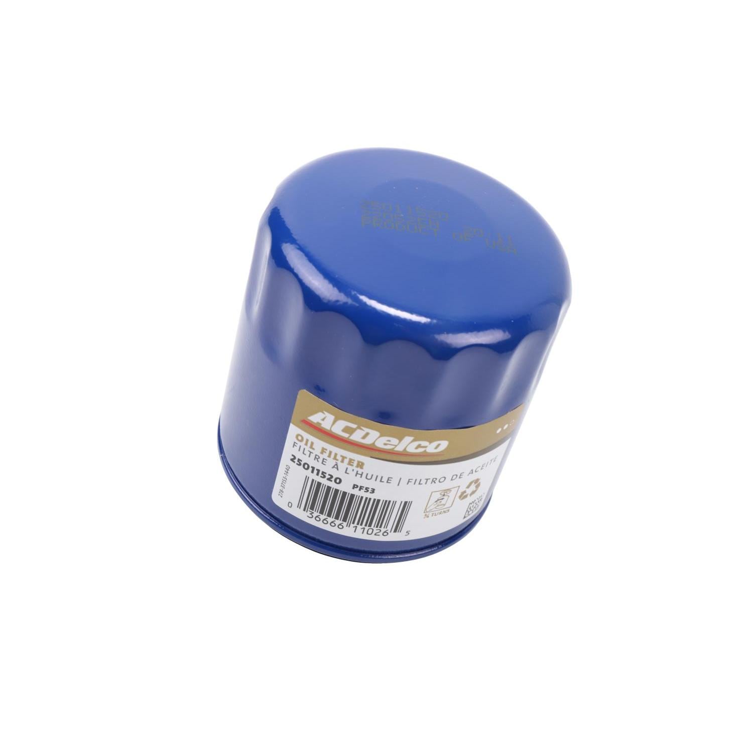 ACDelco GM Original Equipment Spin-On Engine Oil Filter PF53 for Ford Edge