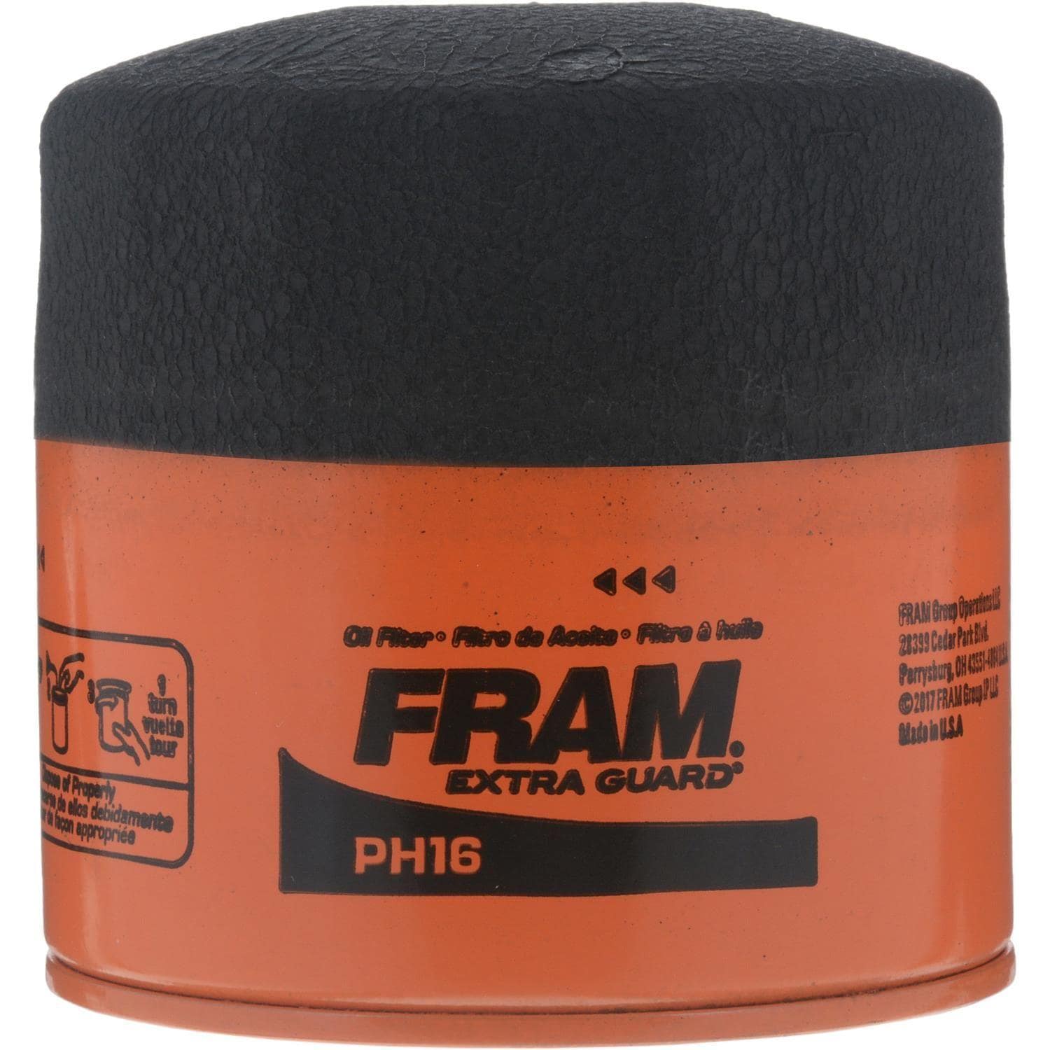 FRAM Spin-on Canister Engine Oil Filter PH16 | AutoZone