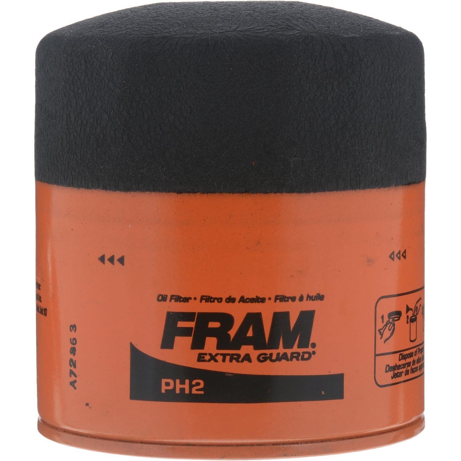 FRAM Spin-on Canister Engine Oil Filter PH2 for Ford F-450 Super Duty