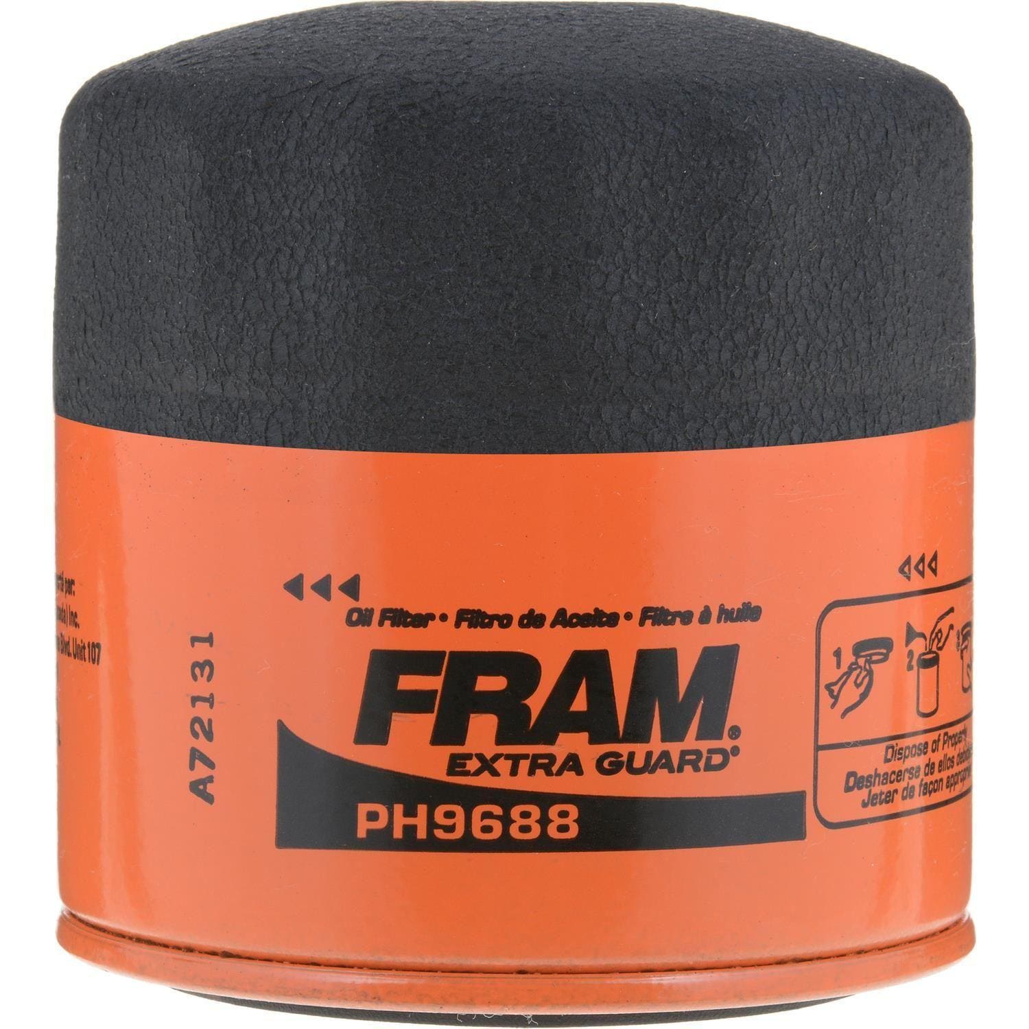 FRAM Extra Guard Spin-on Canister Engine Oil Filter PH9688 | AutoZone