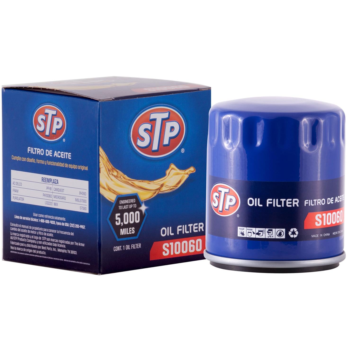 STP Extended Life Engine Oil Filter S10060 for Freightliner