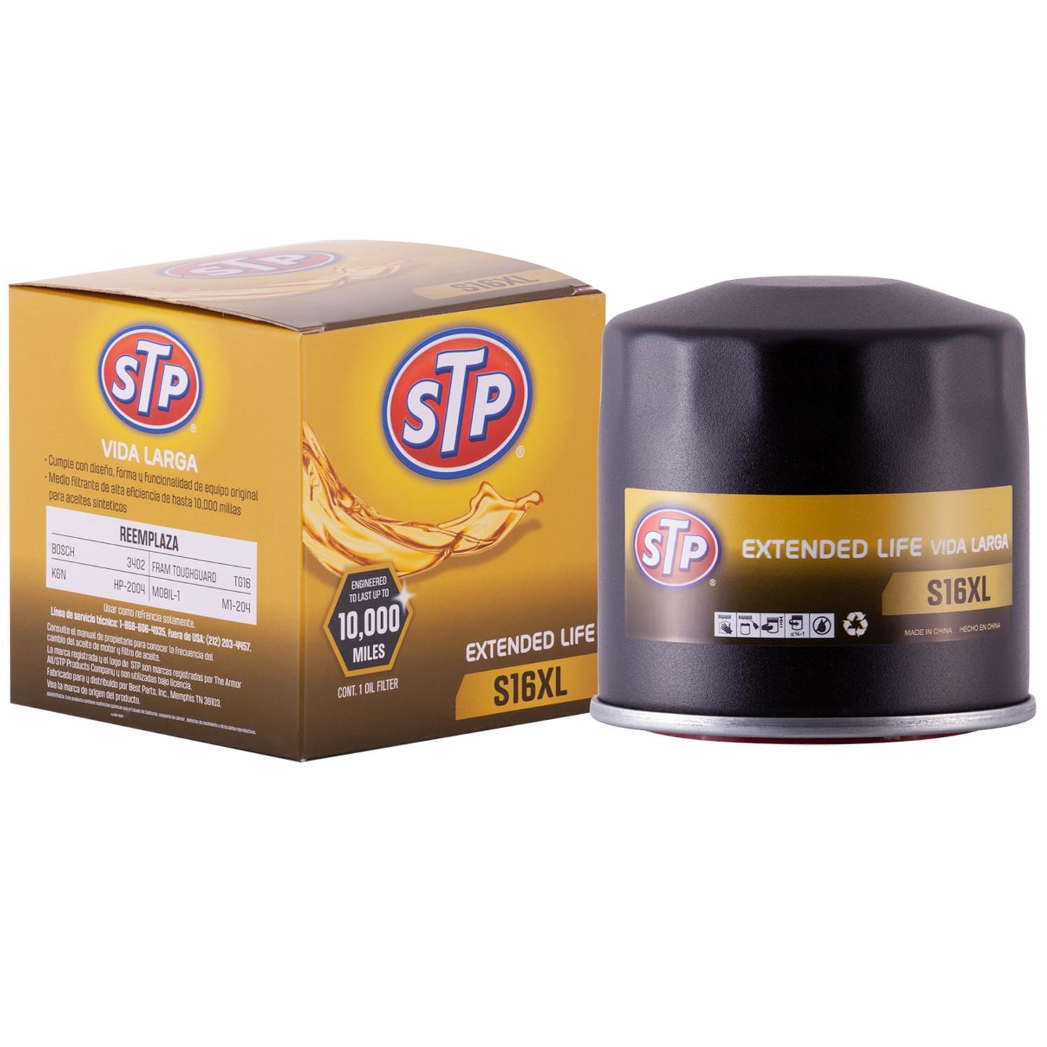STP Extended Life Engine Oil Filter S16XL for Freightliner