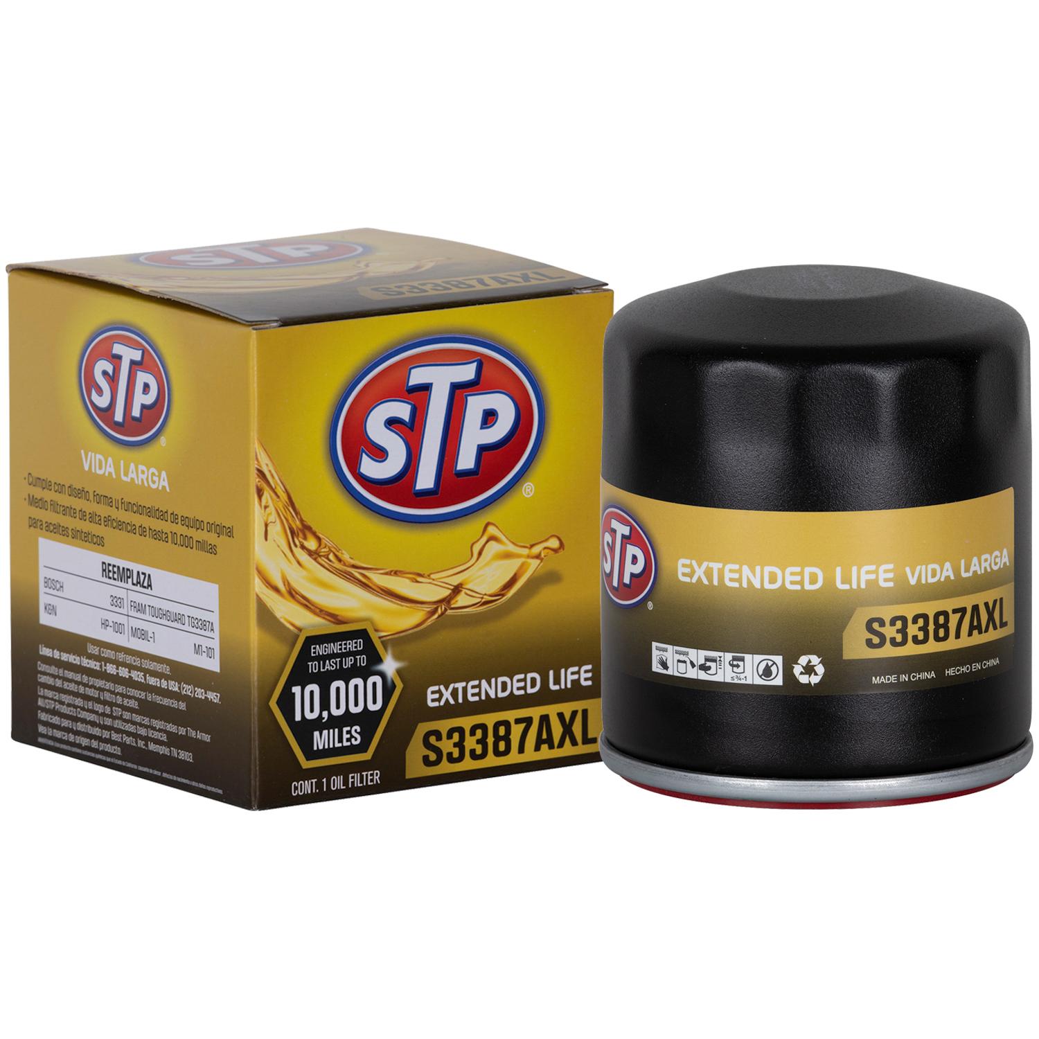 STP Extended Life Engine Oil Filter S3387AXL for Chevrolet Equinox