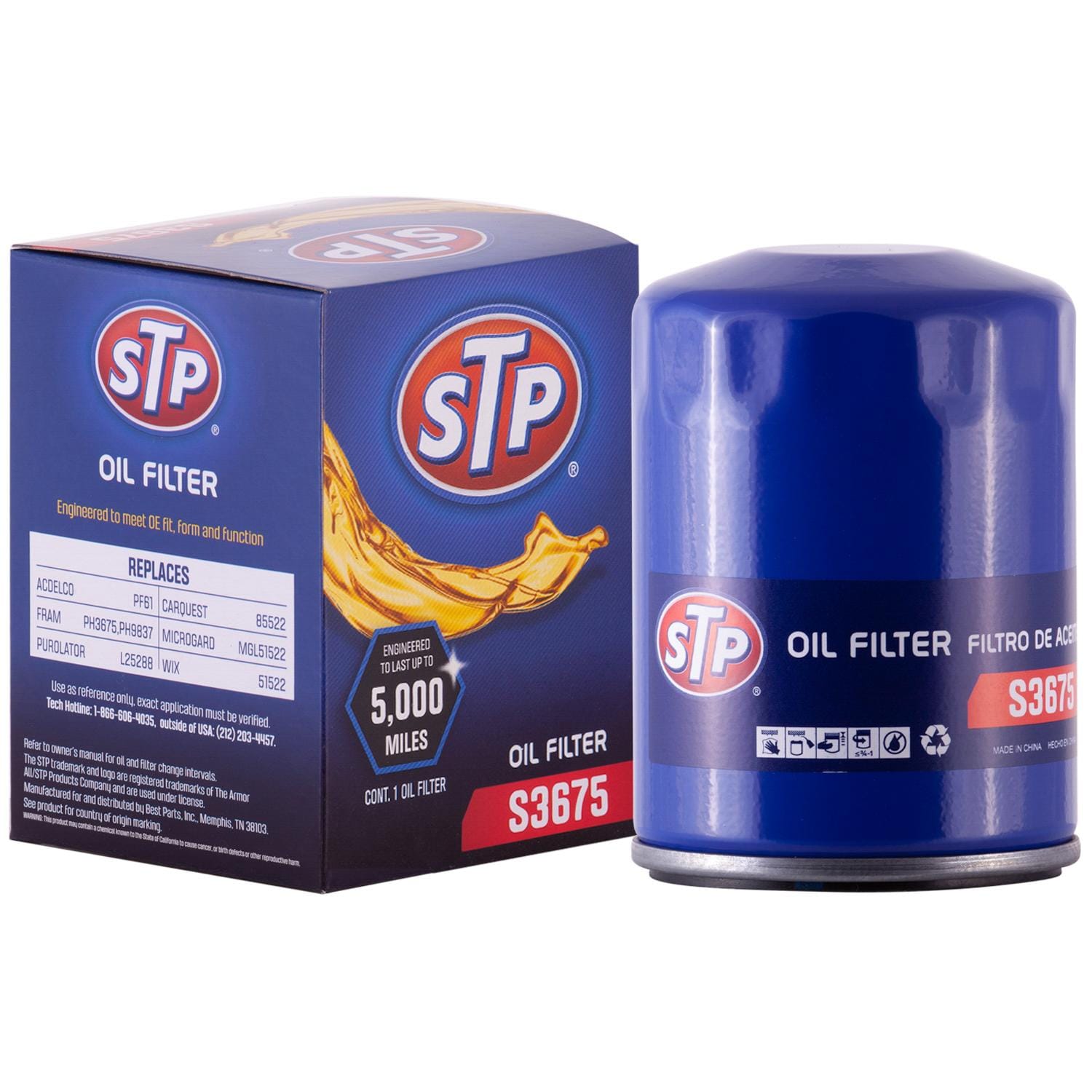 STP Engine Oil Filter S3675 for Pontiac Bonneville