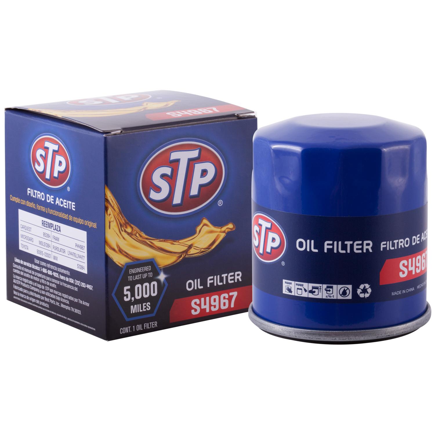 STP Spin-On Engine Oil Filter S4967 for Cadillac Escalade