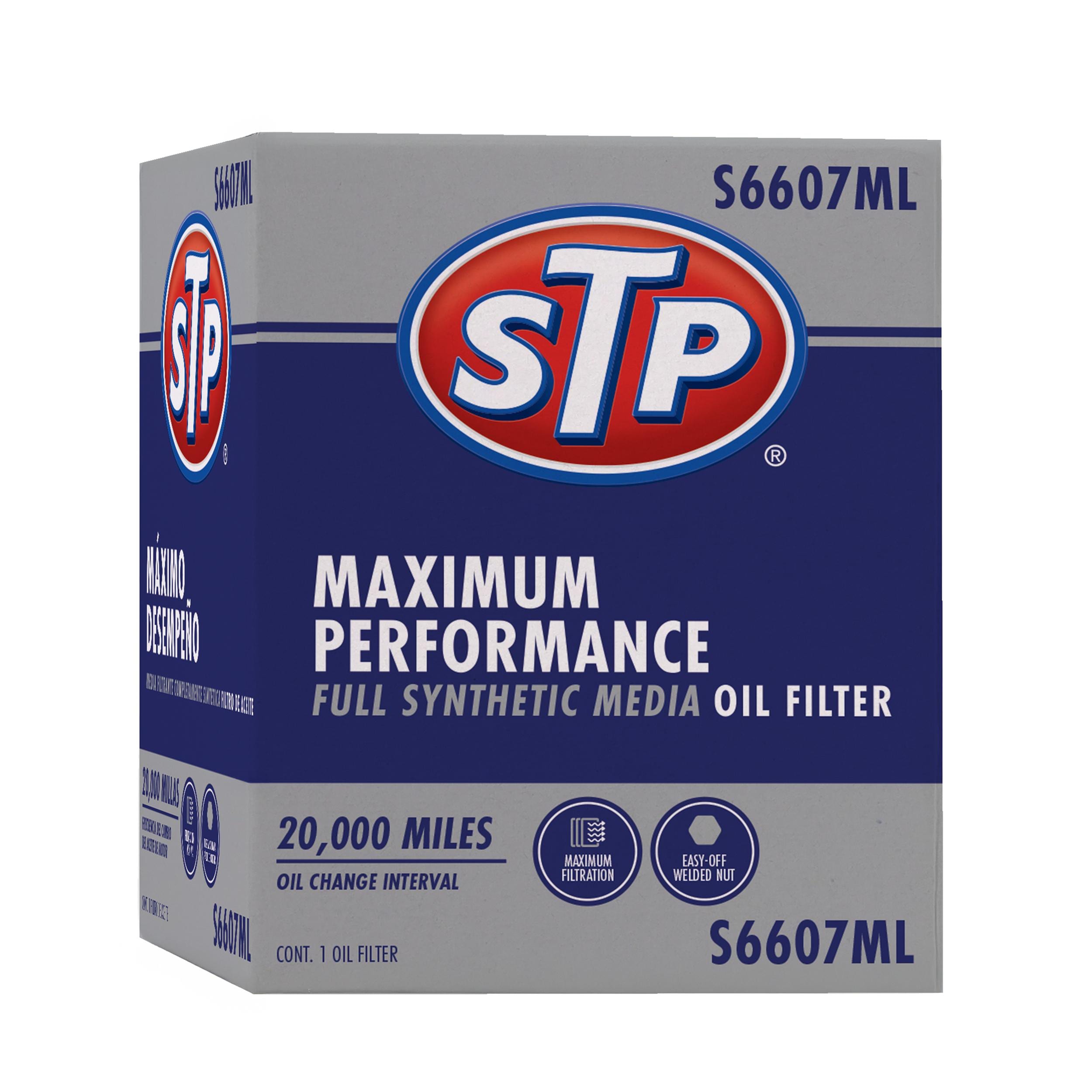 STP Maximum Performance Spin-on Canister Engine Oil Filter S6607ML
