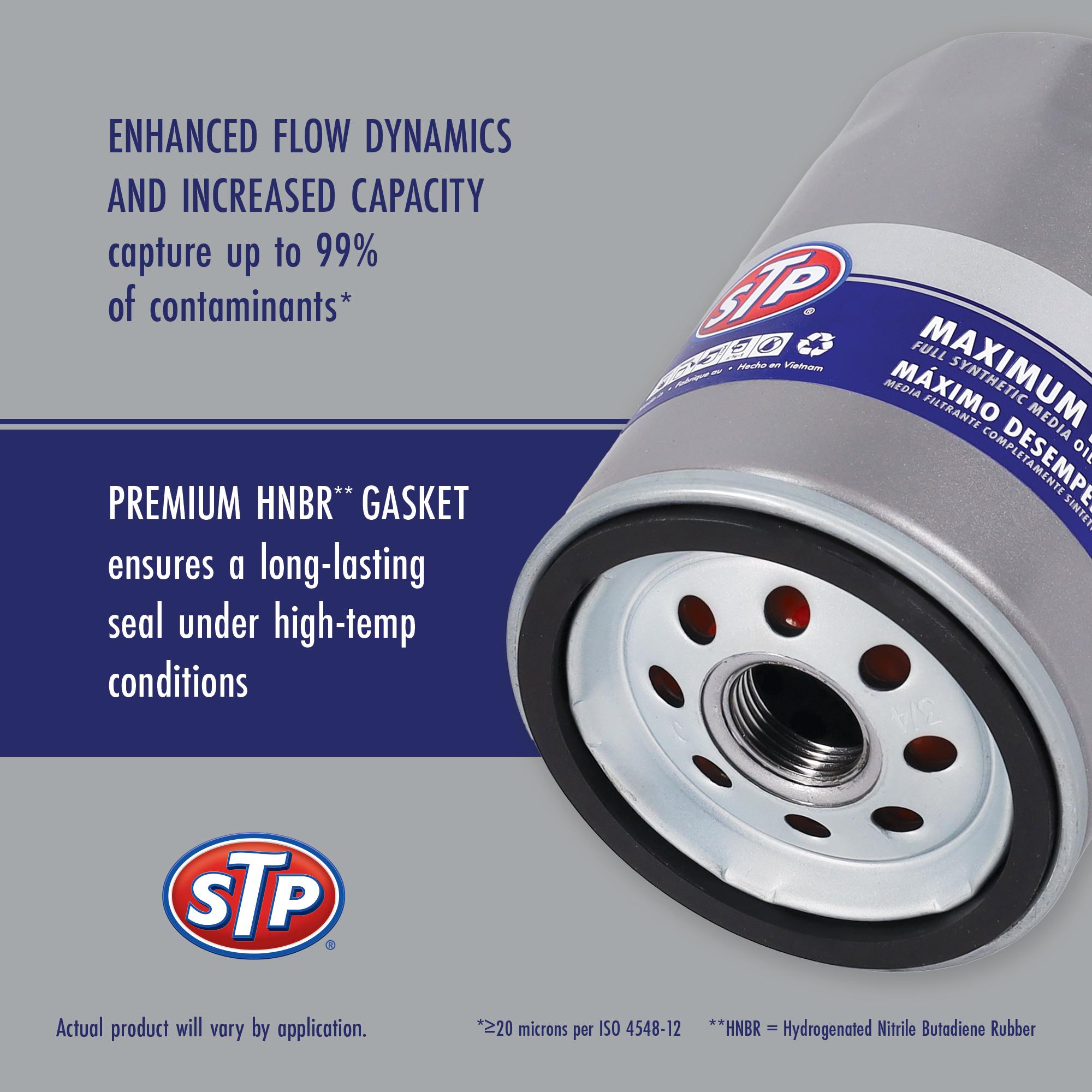 STP Maximum Performance Spin-on Canister Engine Oil Filter S6607ML