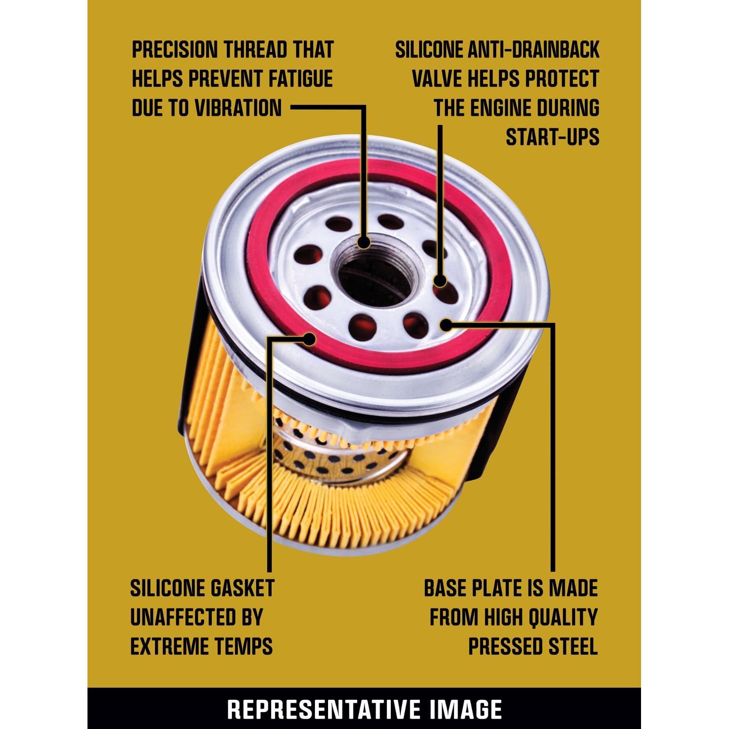 STP Extended Life Engine Oil Filter S6607XL