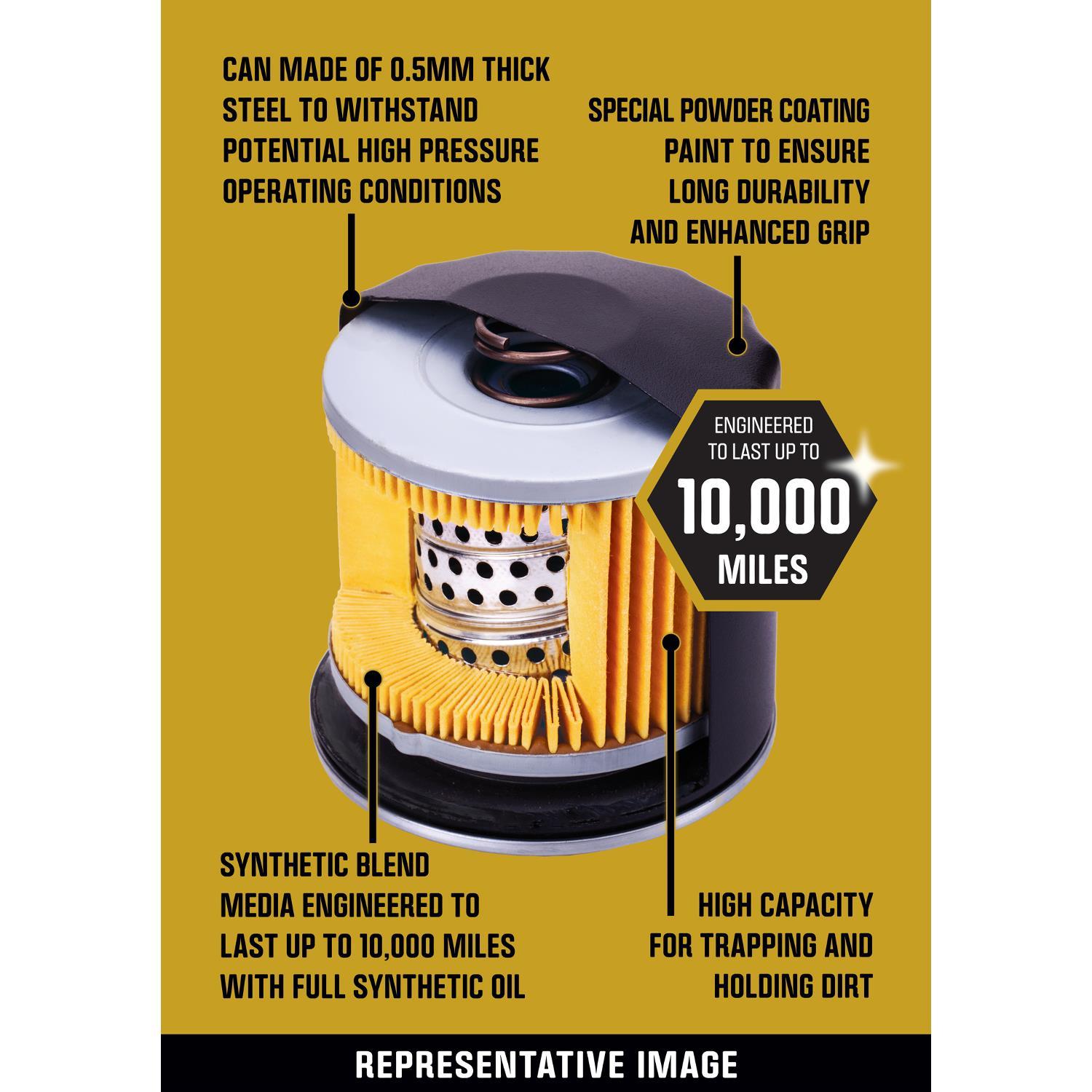 STP Extended Life Engine Oil Filter S6607XL