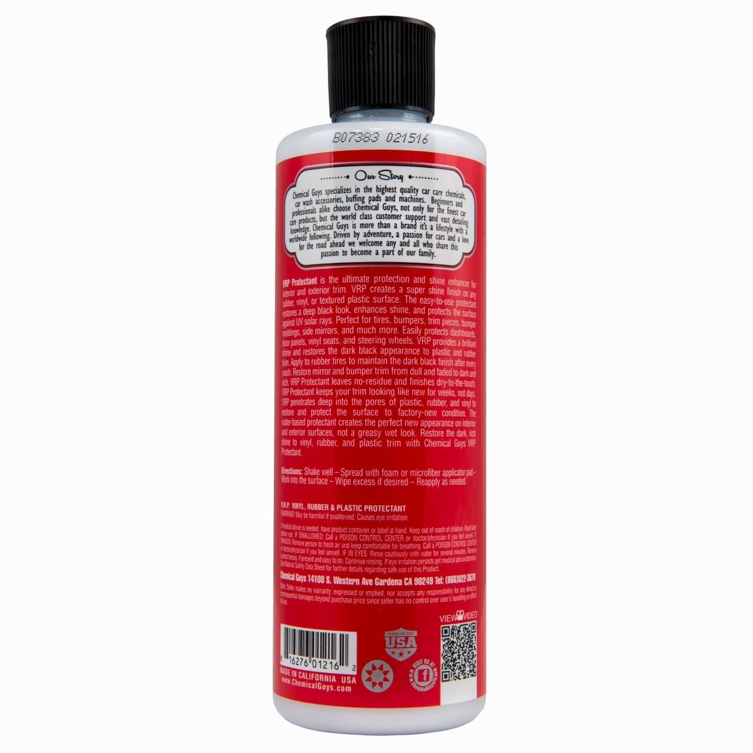 Chemical Guys Vinyl, Rubber, Plastic Shine and Protectant 16oz
