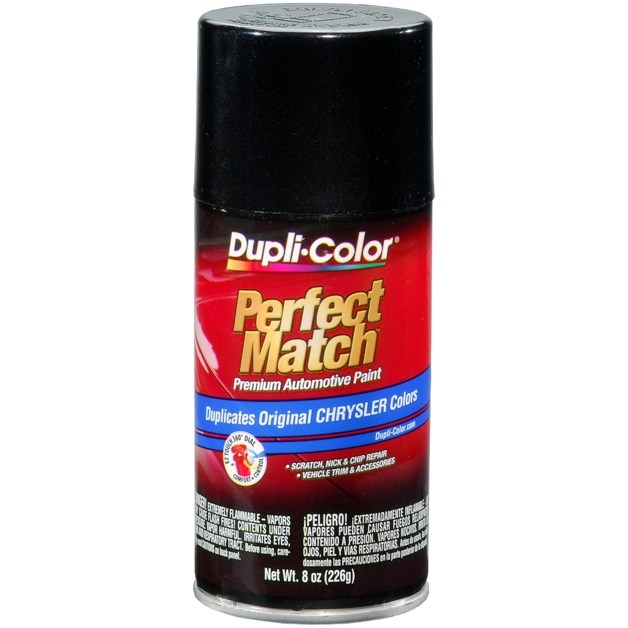 Dupli-Color Perfect Match Touch Up Paint Brilliant Black Pearl Paint Code PXR for Dodge Dynasty