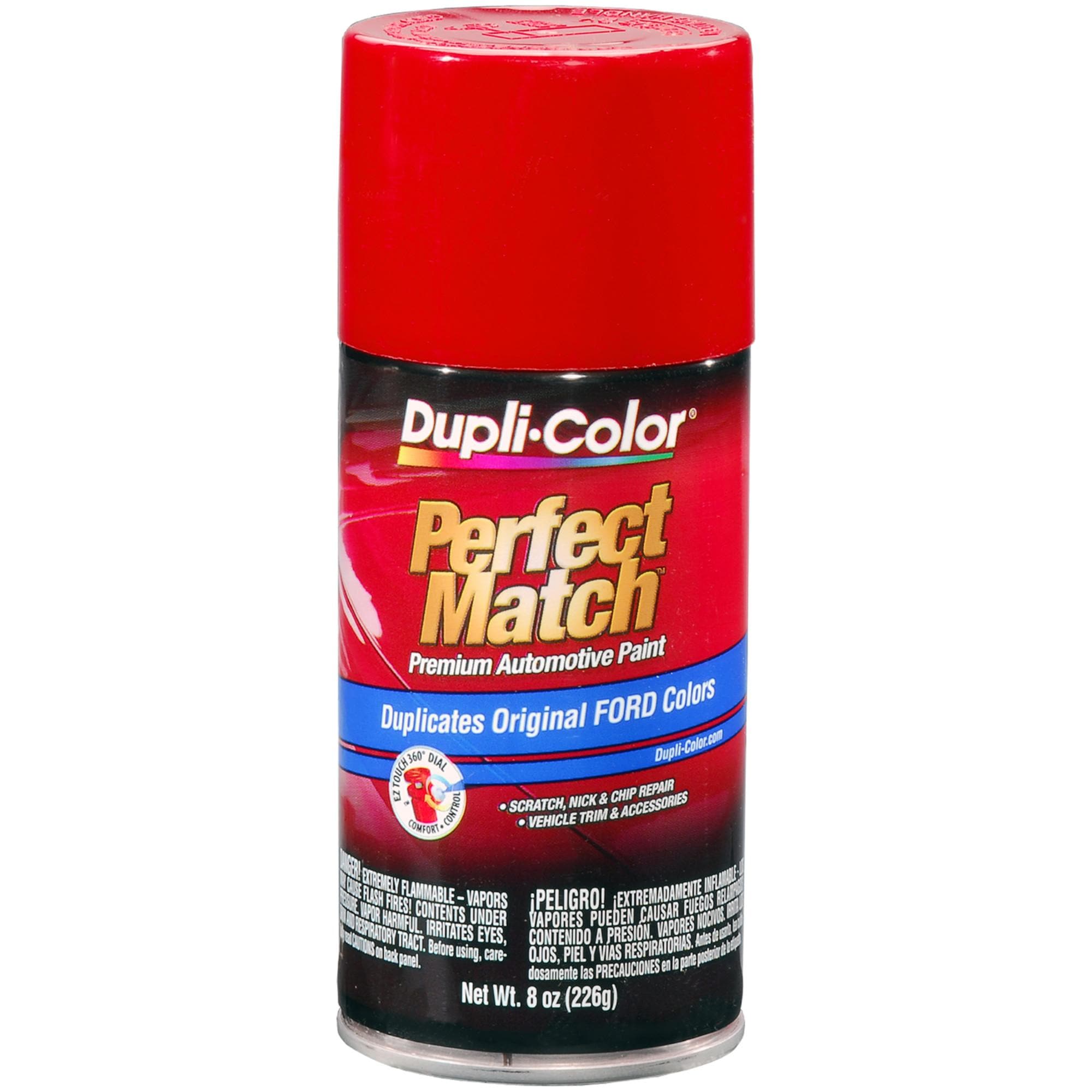 Dupli-Color Perfect Match Touch Up Paint Vermilion Red Paint Code