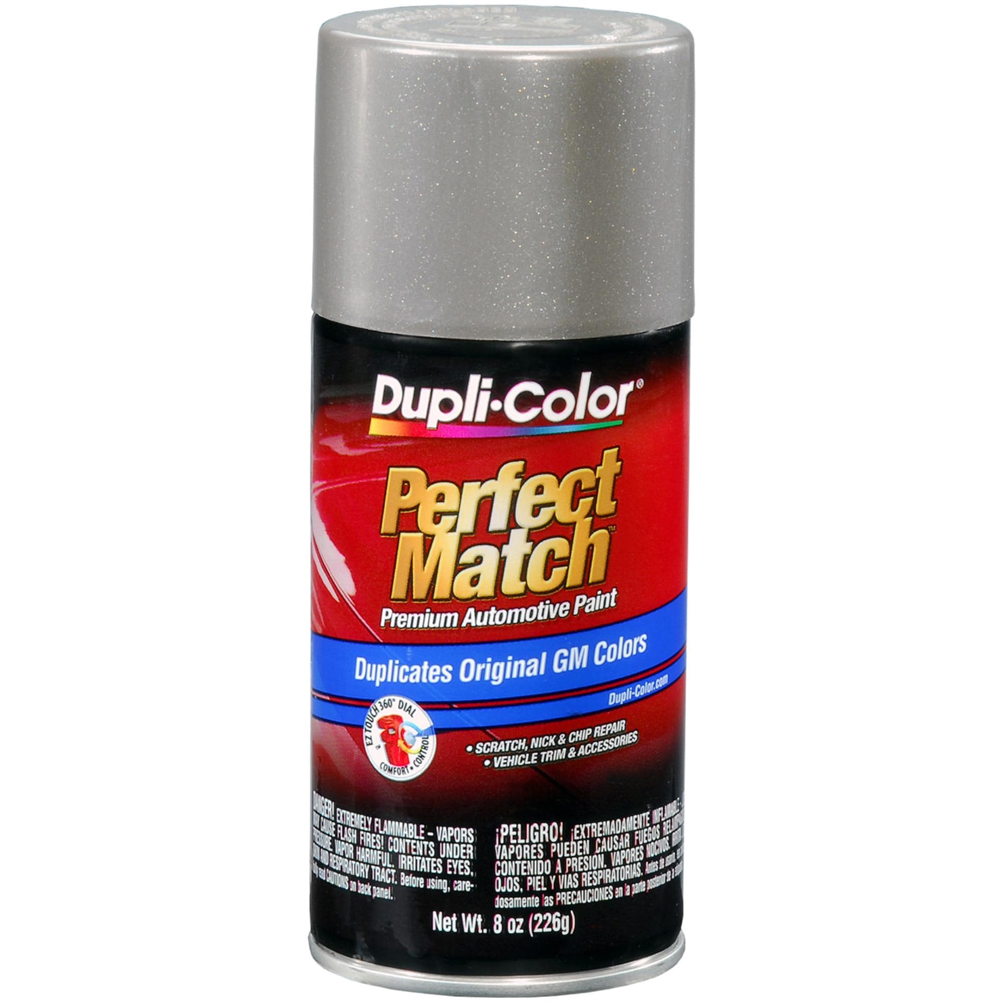 Dupli-Color Perfect Match Touch Up Paint Pewter Metallic Paint Code 382E for Dodge ram 1500 van