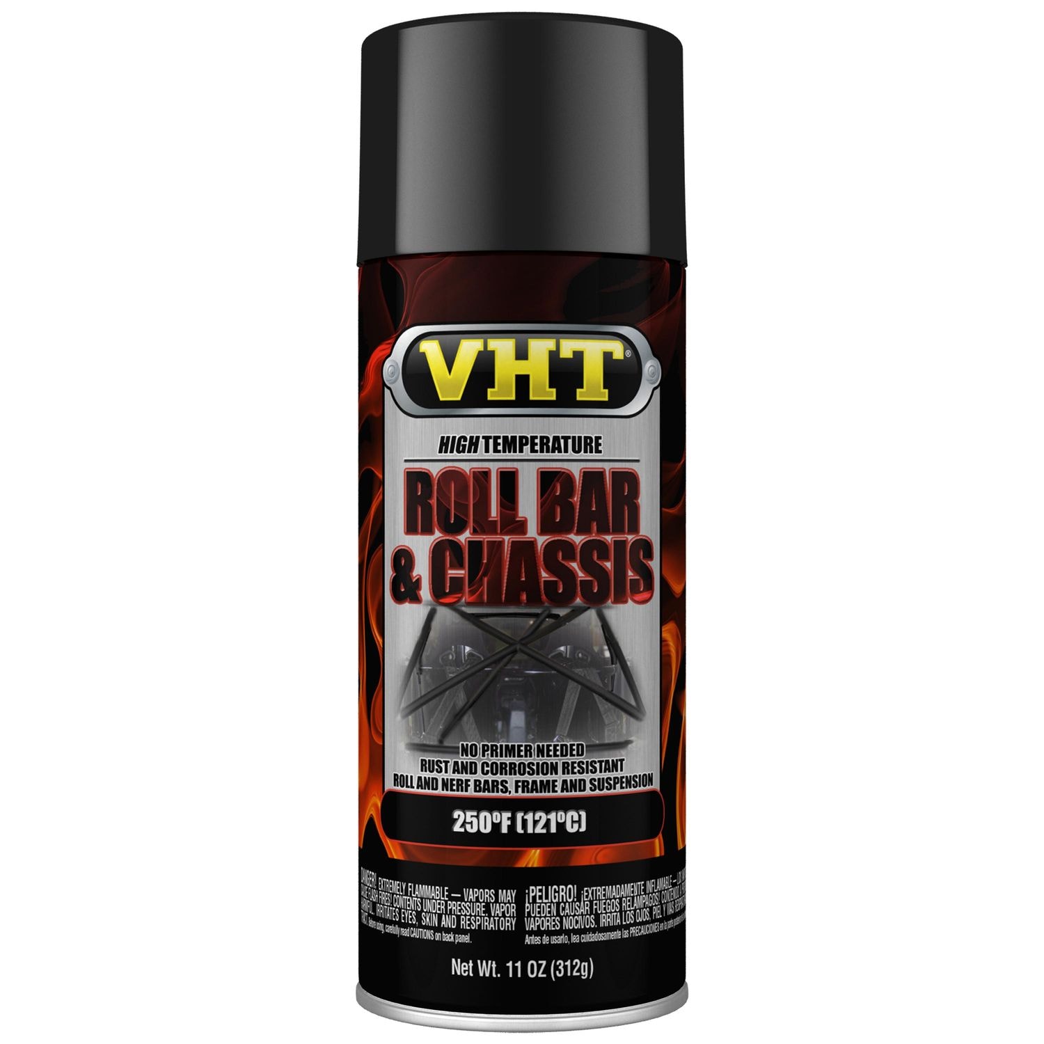 VHT Gloss Black Roll Bar High Heat Paint 11oz | AutoZone