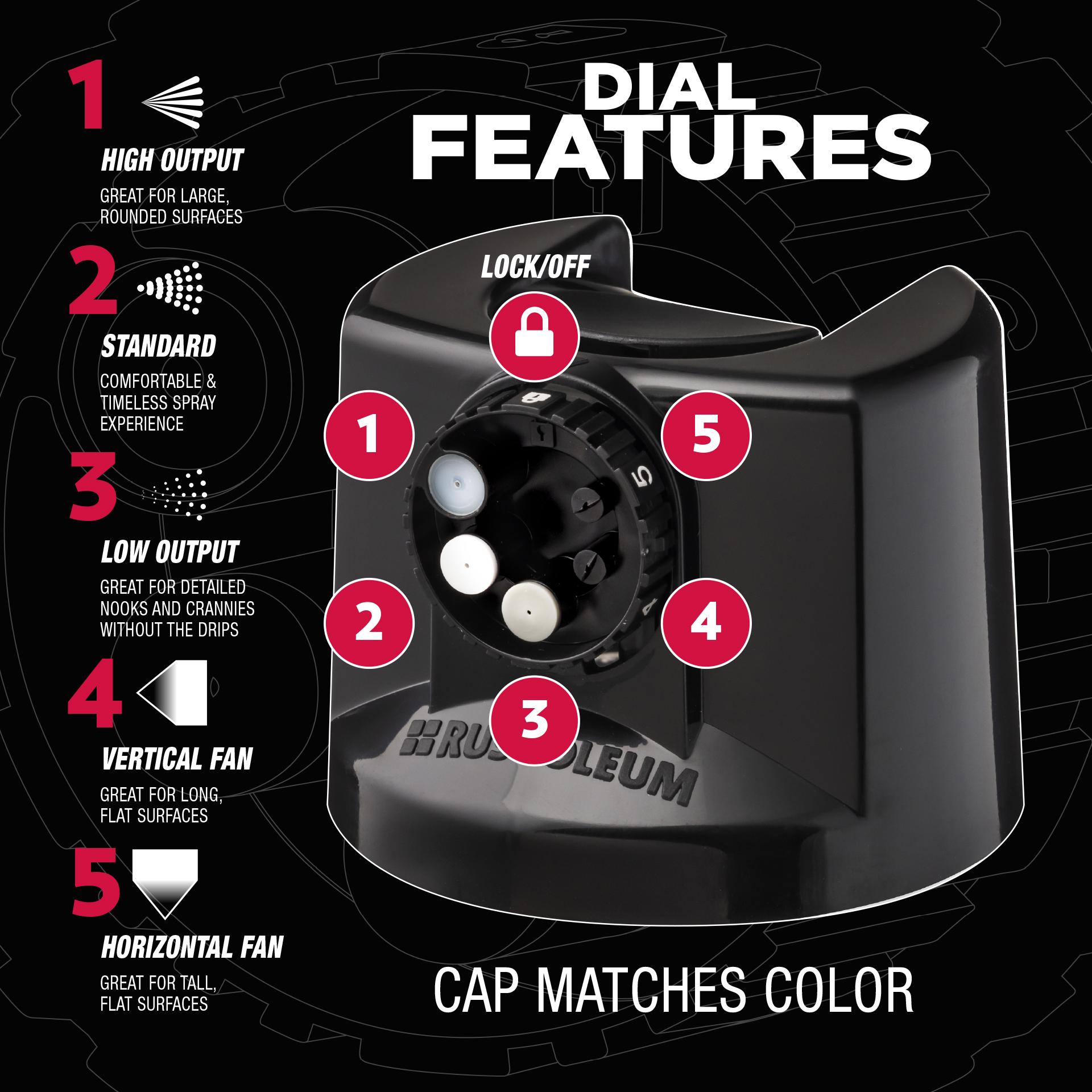 Rust-Oleum Gloss Black OEM Code Spray Paint