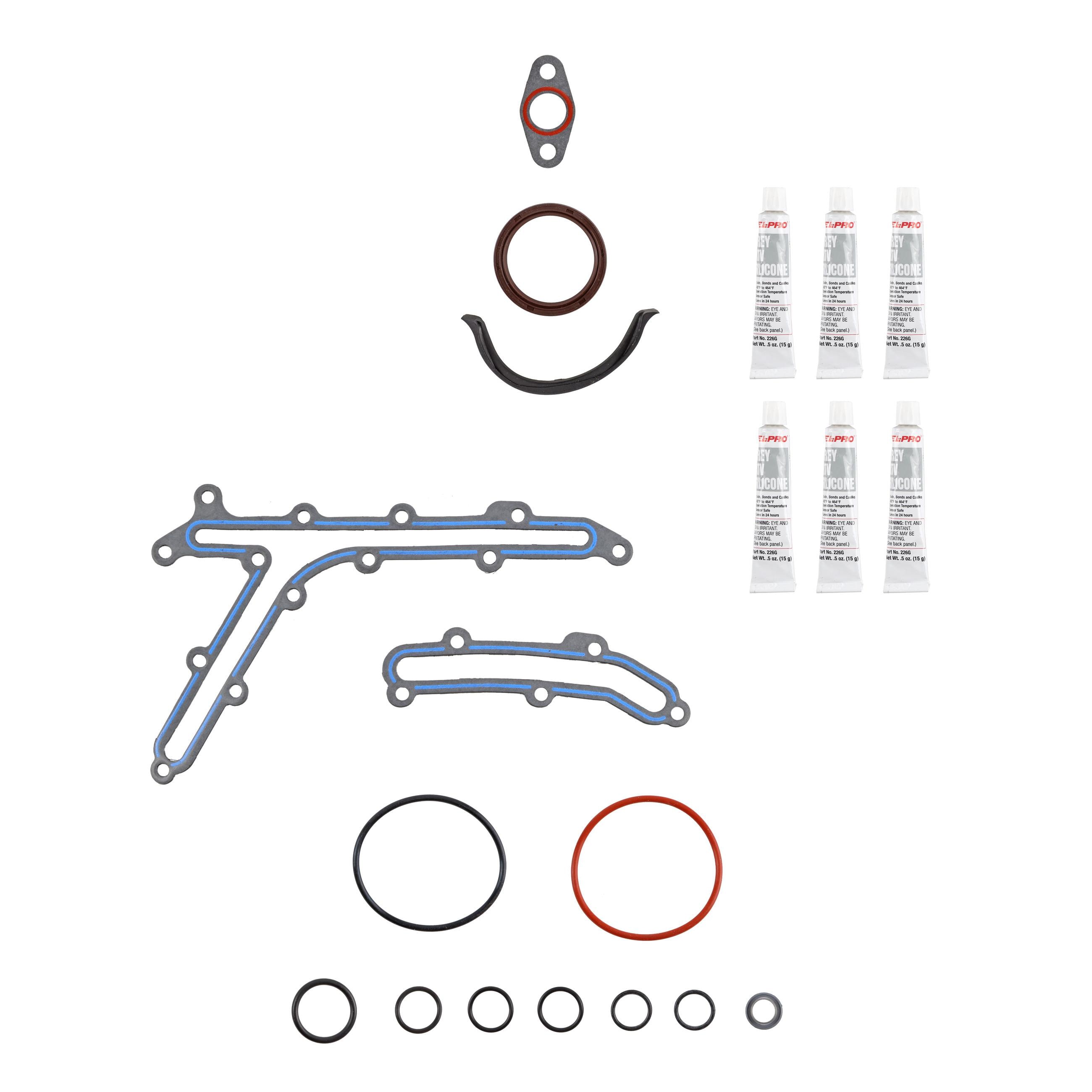 FETCS45061 - FELPRO TIMING COVER GASKET SET FITS FORD CLEVELAND 302-351C FETCS45061 - FELPRO TIMING COVER GASKET SET FITS FORD CLEVELAND 302-351C