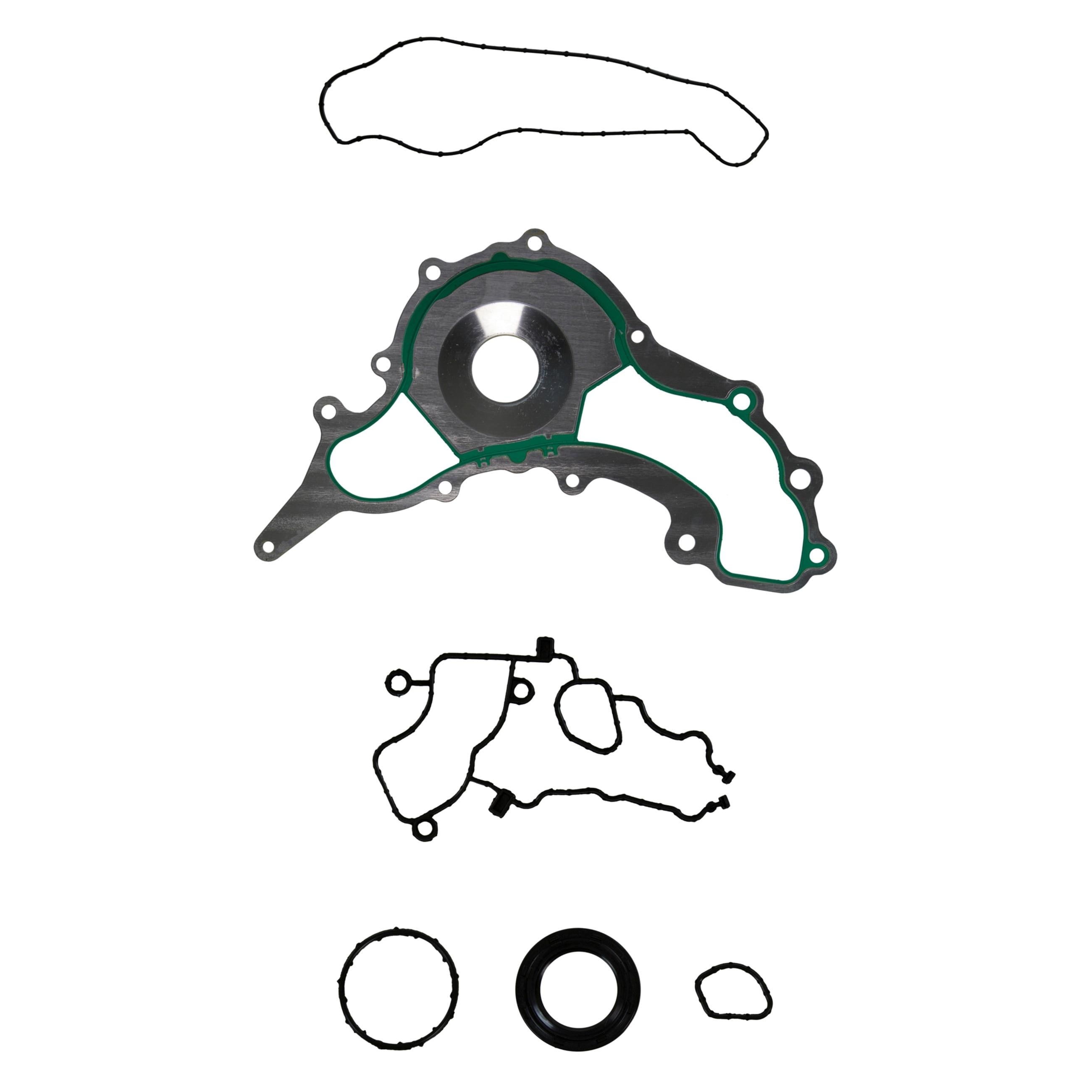 FEL-PRO TCS 46242 Engine Timing Cover Gasket Set - Complete Sealing Kit For Timing Belt/Chain Replacement-669079