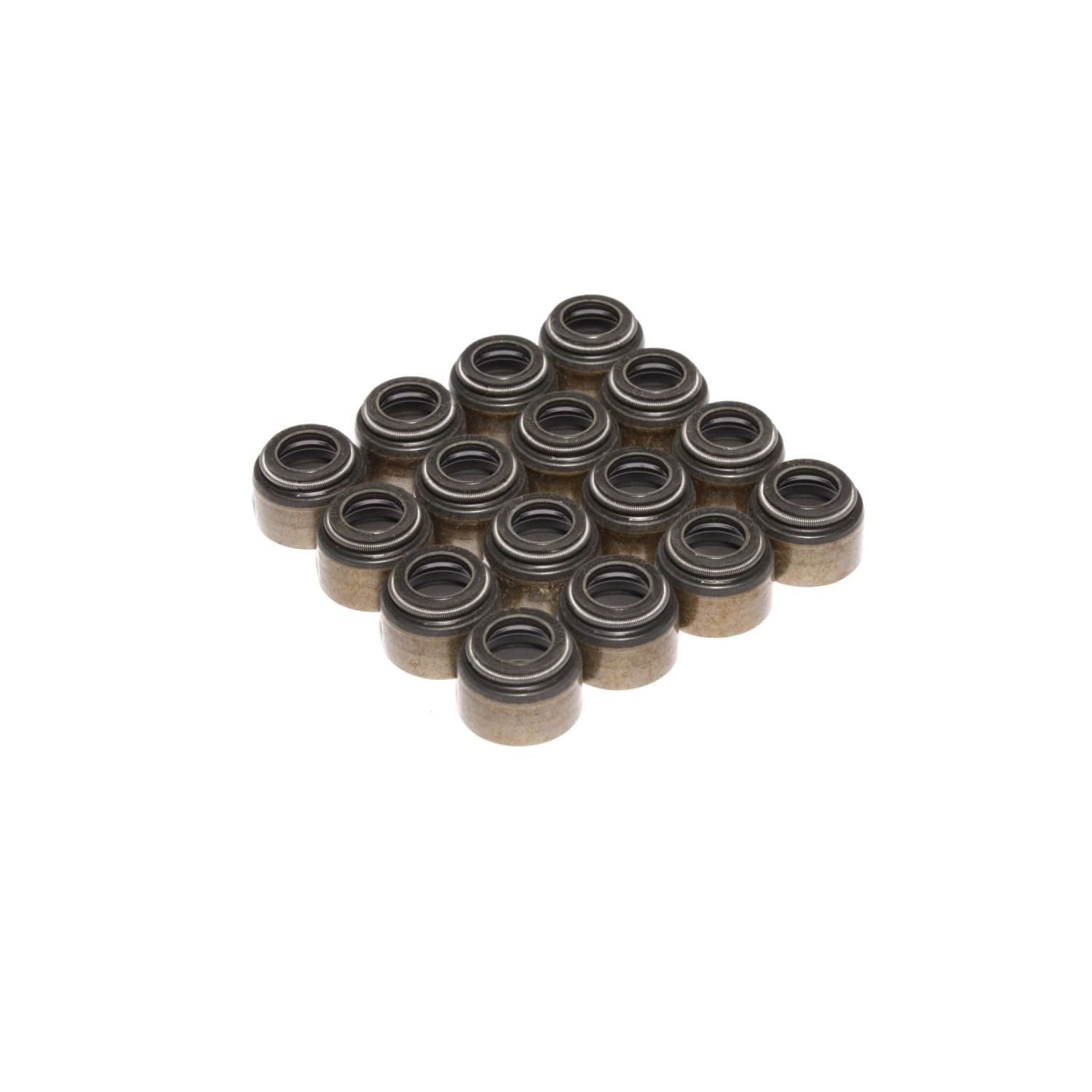 COMP Cams Set of 16 Black Viton Valve Seals for .494 Guide Size