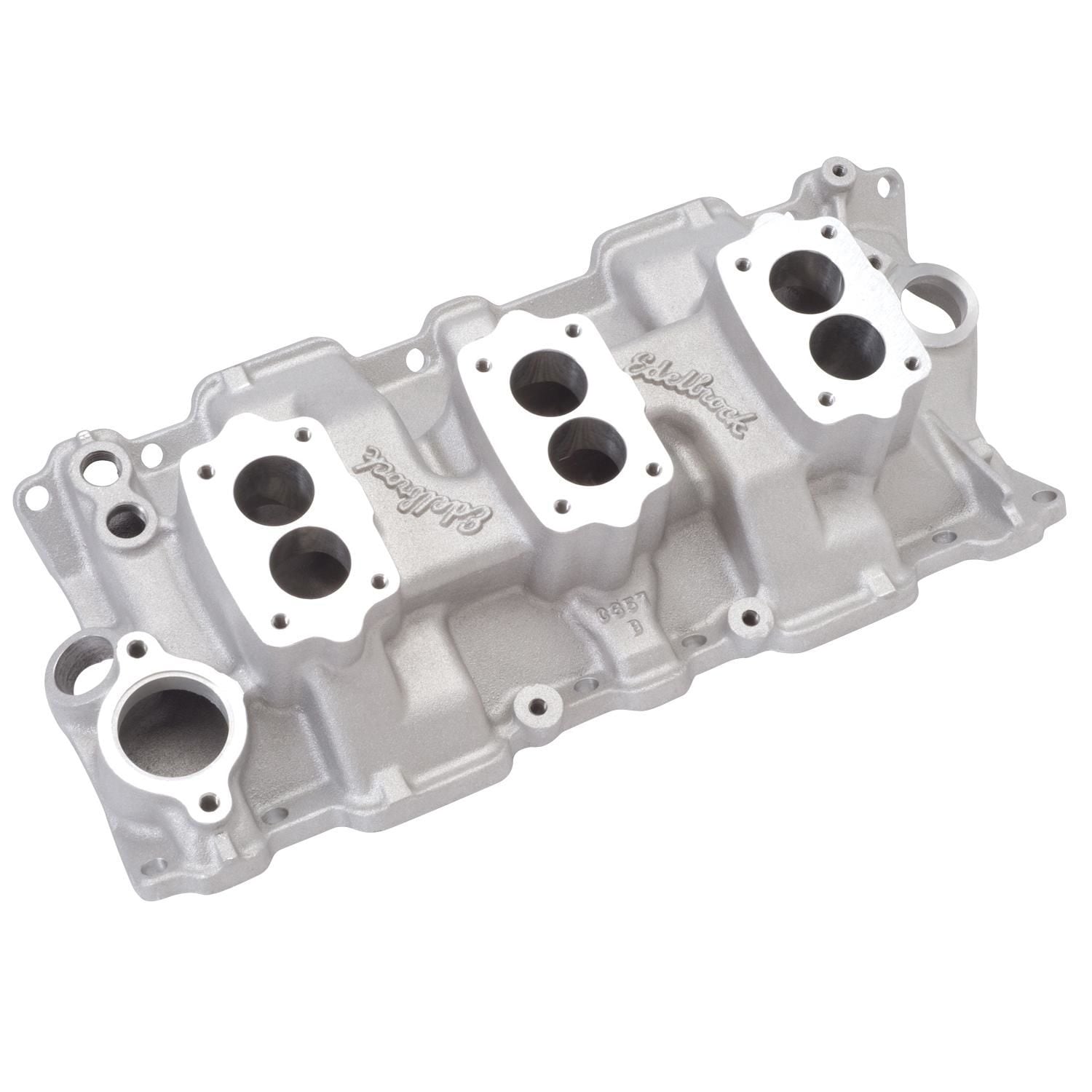 Edelbrock C-357-B Triple-Deuce Intake Manifold Chevrolet 262-400 Small ...