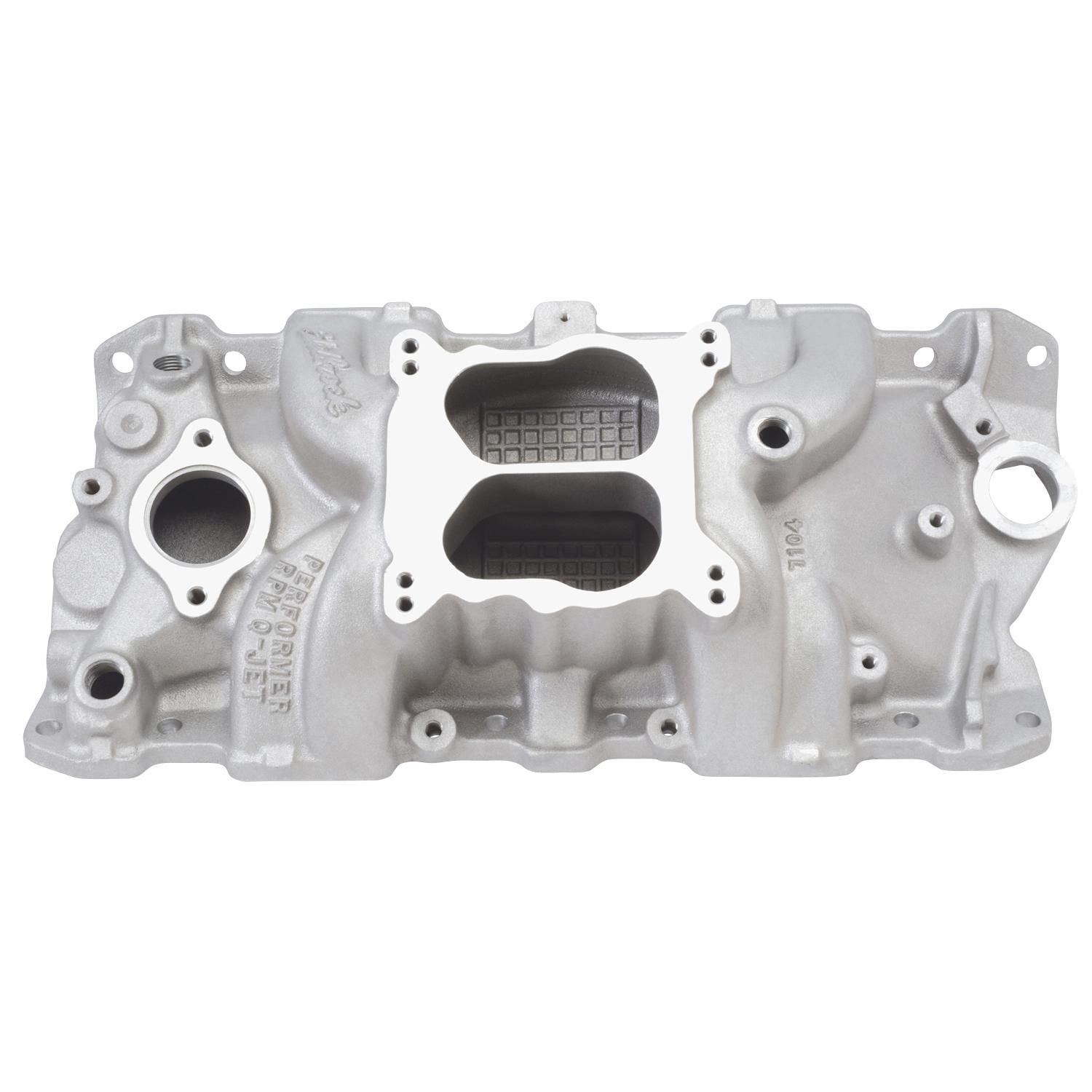 Jet Intake Part Edelbrock Performer RPM Q-JET Intake Manifold For Chevrolet 262-400 SB ...