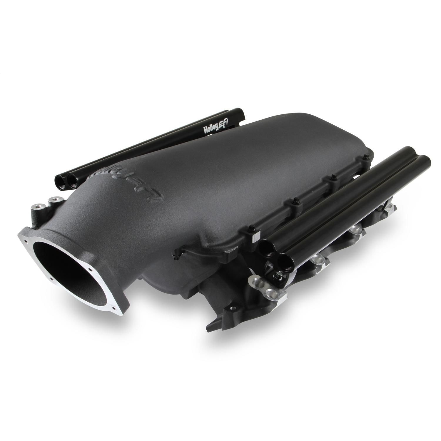 Holley EFI Black Lo-Ram Intake Manifold for GM Engines with LS1/2/6 ...