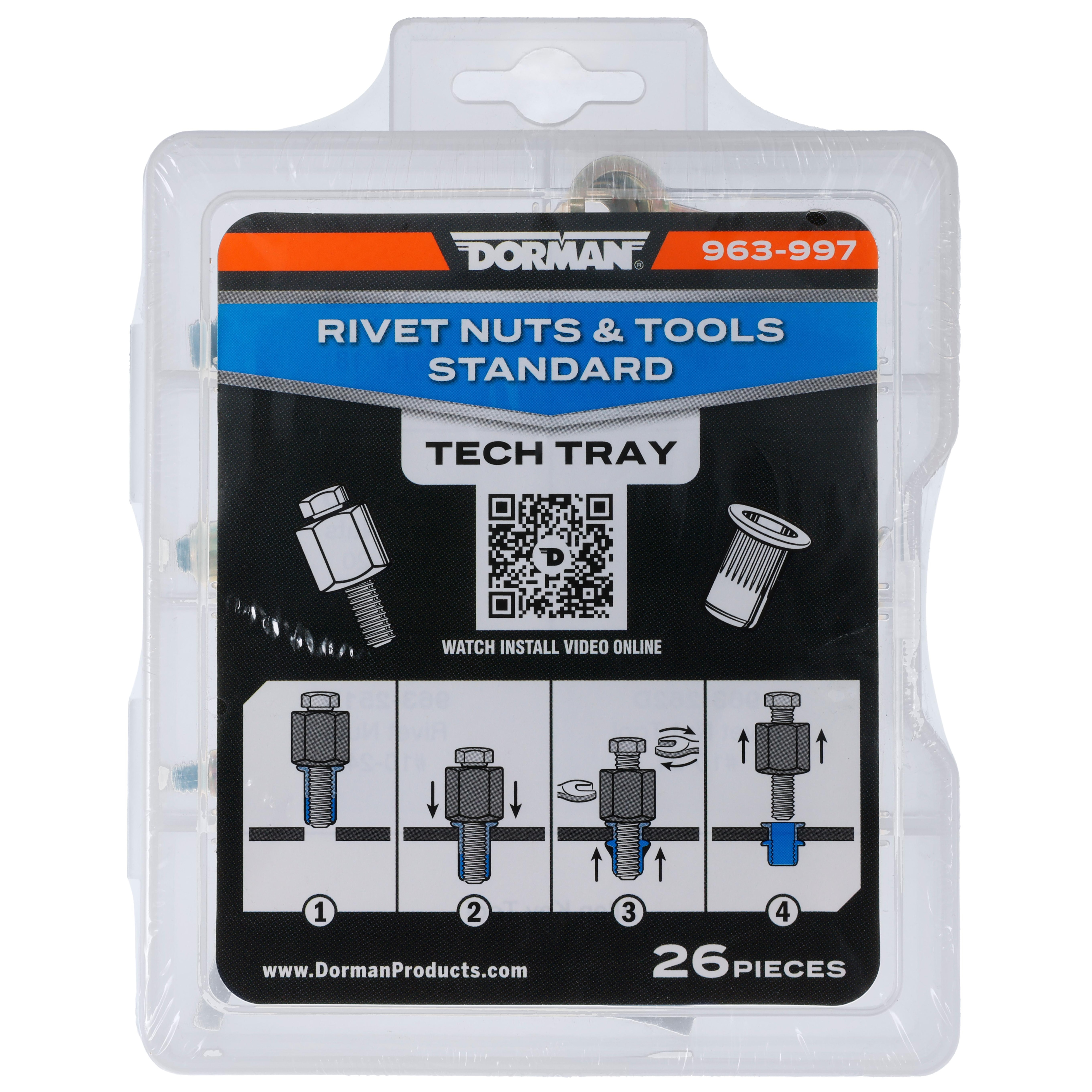 Dorman Rivet Nut Tool Kit 963-997 | AutoZone