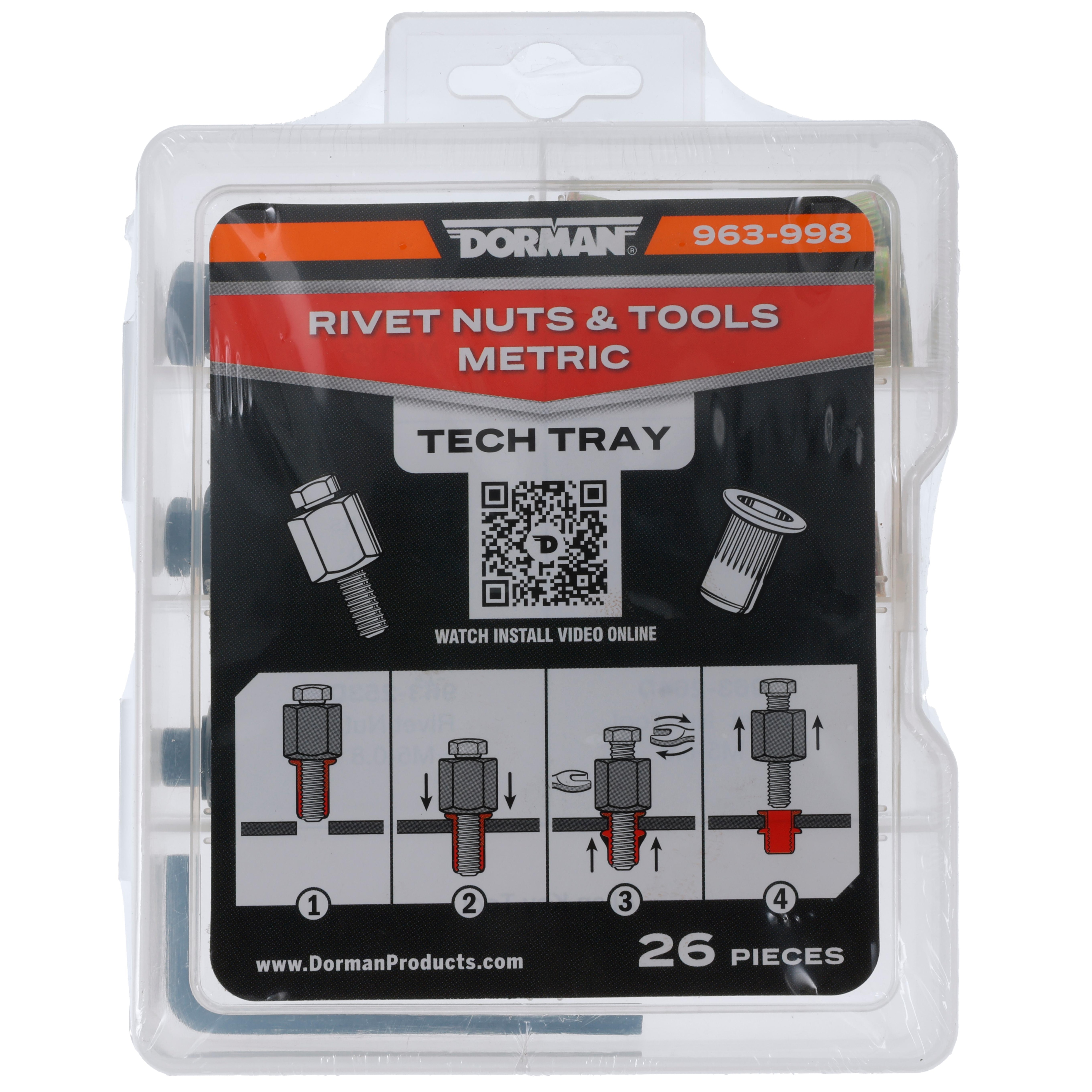 Dorman Rivet Nut Tool Kit 963-998 | AutoZone