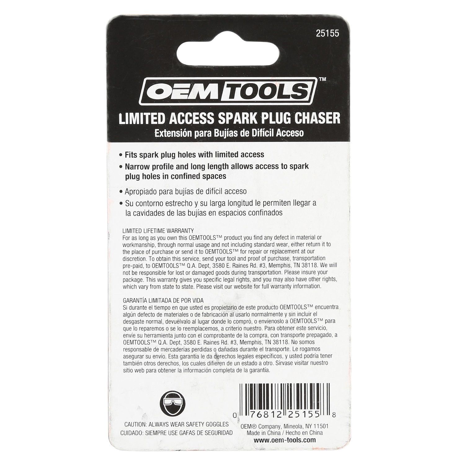 OEMTOOLS M14-1.25 Limited Access Thread Chaser | AutoZone