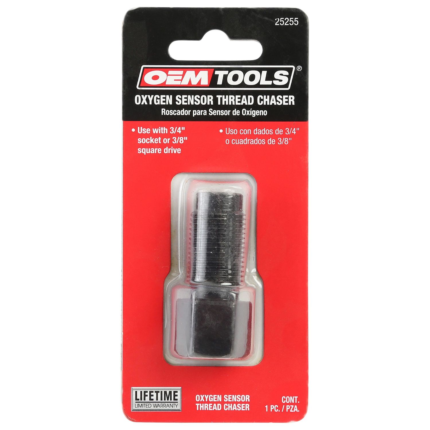 OEMTOOLS M18- 1.5 Oxygen Sensor Thread Chaser | AutoZone