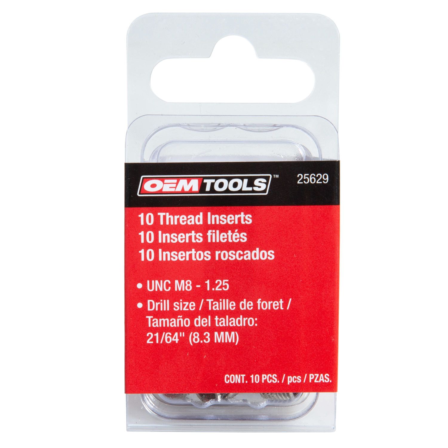 OEMTOOLS M8 - 1.25 Fix-A-Thread Metric Repair Insert | AutoZone