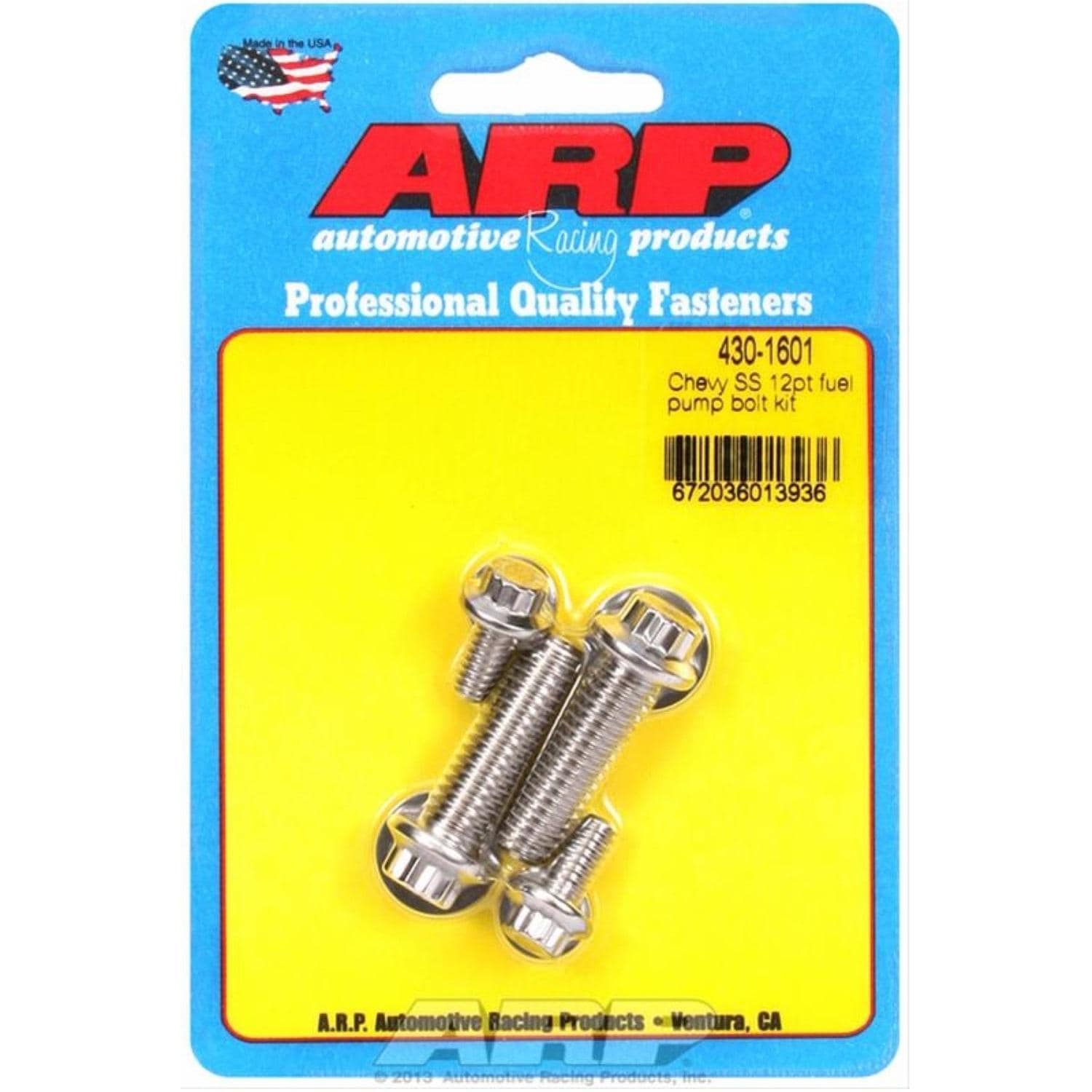 ARP Auto Racing Mechanical Fuel Pump Bolt 430-1601 | AutoZone
