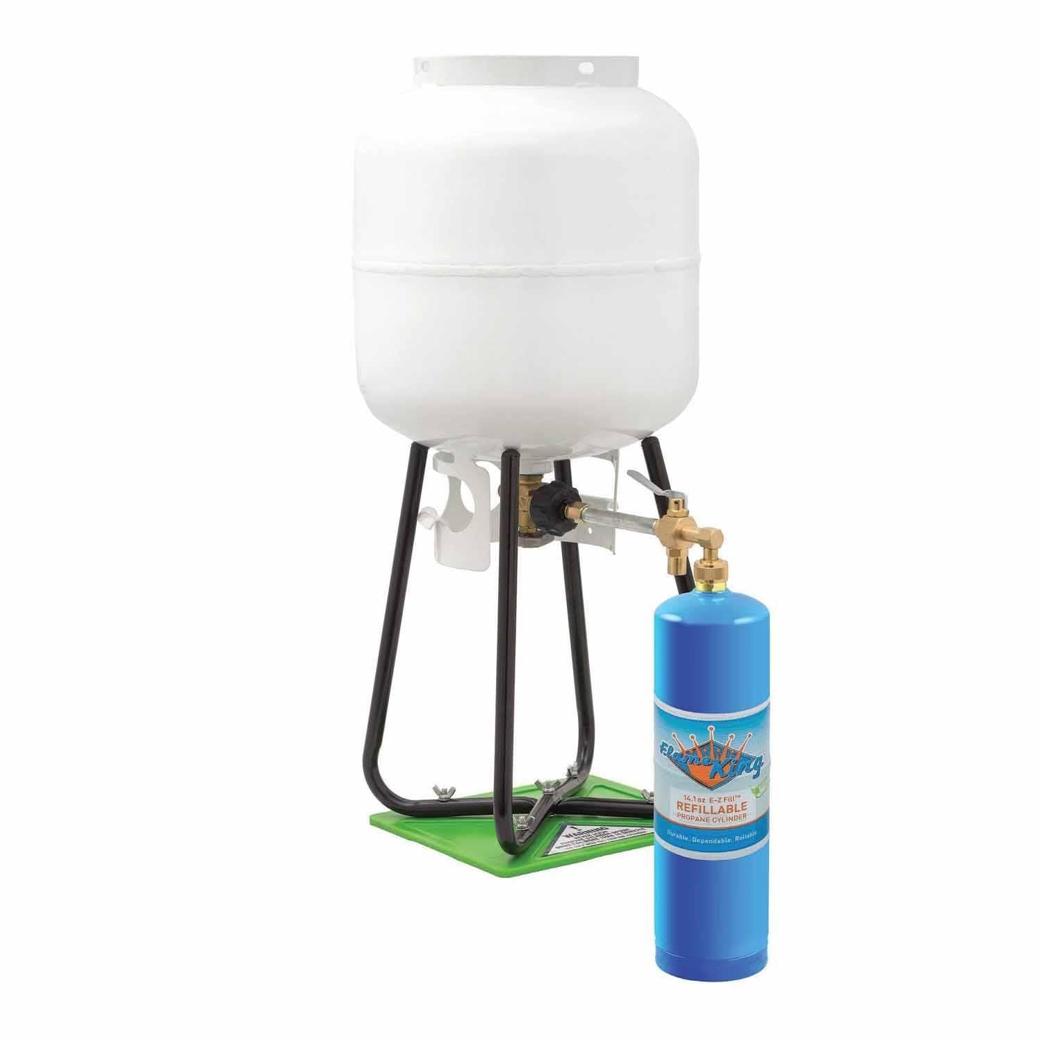 FLAME KING Liquid Propane Gas (LPG) Fuel Tank YSN1LBKT-14 | AutoZone
