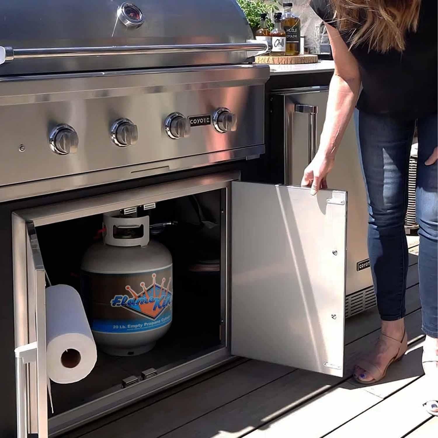 FLAME KING Liquid Propane Gas (LPG) Fuel Tank YSN201 | AutoZone