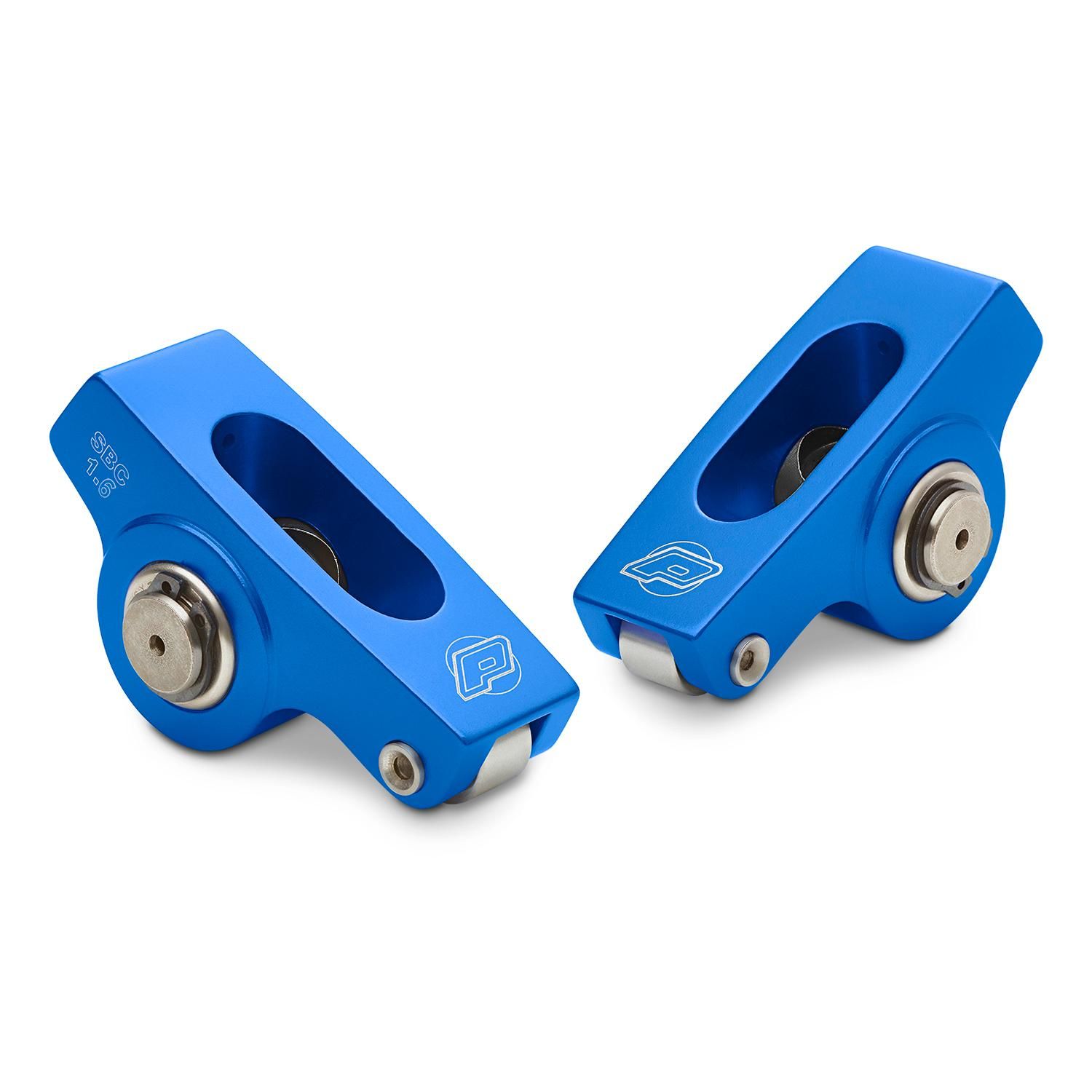 Half Circle Rocker Proform Blue 3/8in X 1.6 Ratio Chevy Small Block Rockers 16 Pack | AutoZone