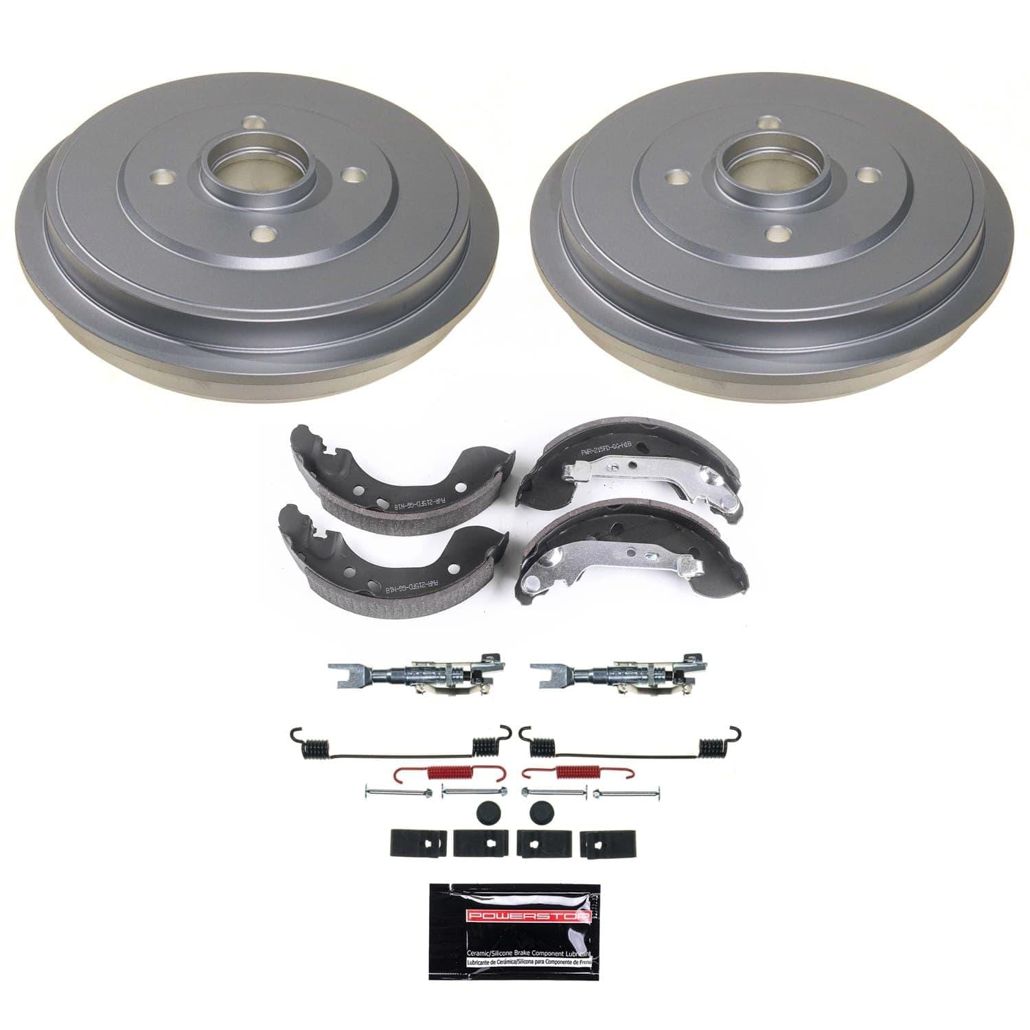 PowerStop Disc Brake Pad and Rotor / Drum Brake Shoe and Drum Kit