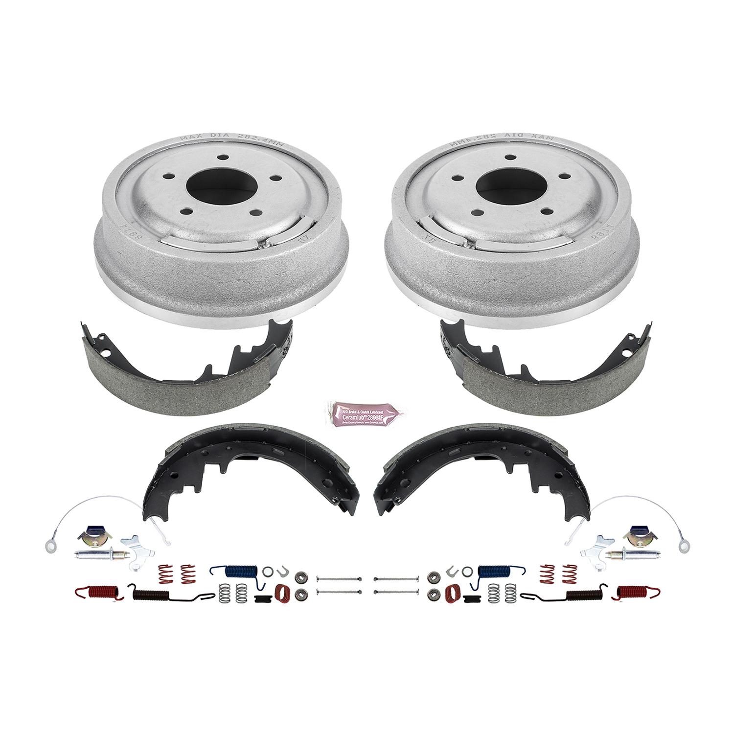 Rear Drum Brake Shoes – 12.125 X 3.5 Inch For Ford F350, E-350, Dodge Ram Trucks