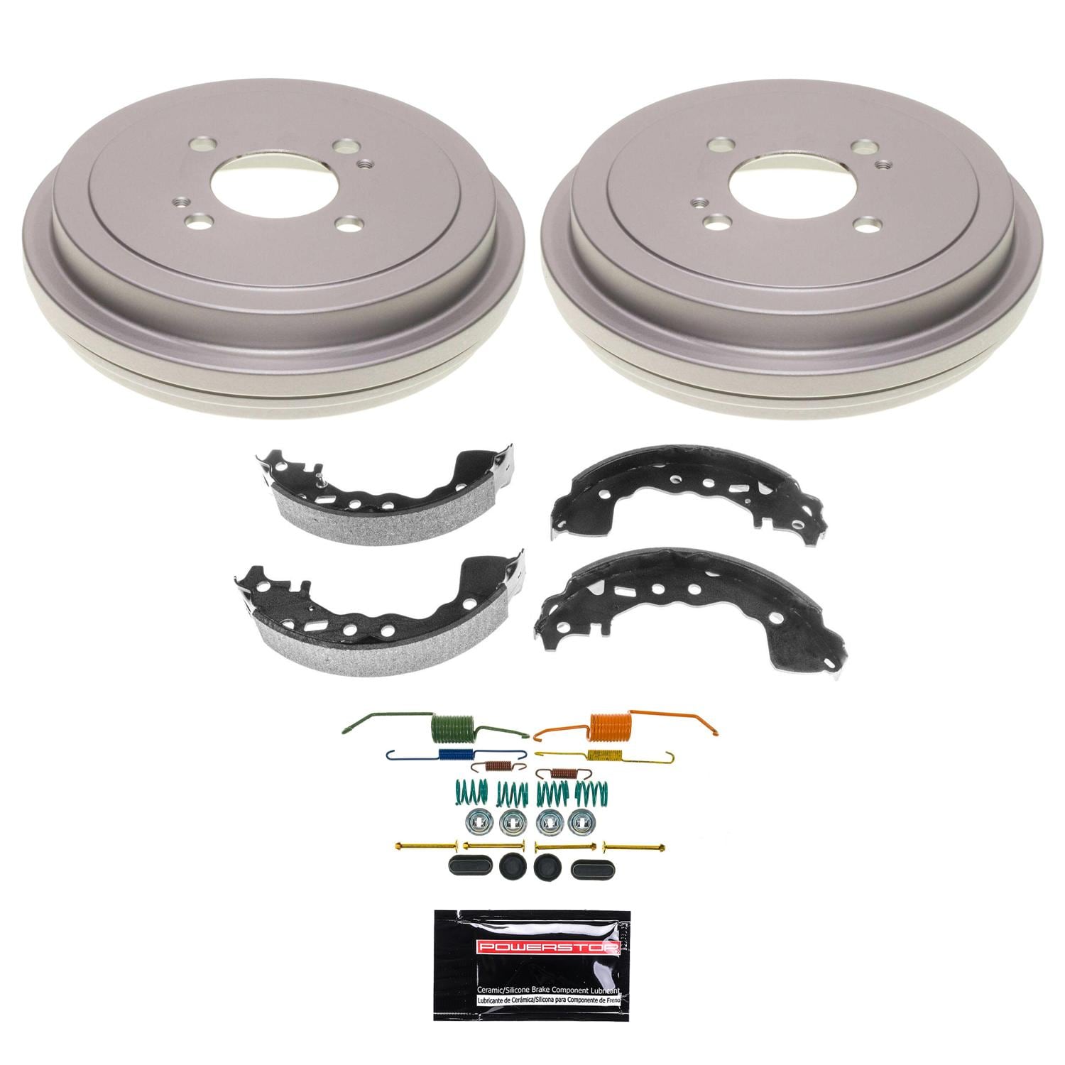 PowerStop Drum Brake Shoe and Drum Kit KOE15484DK | AutoZone
