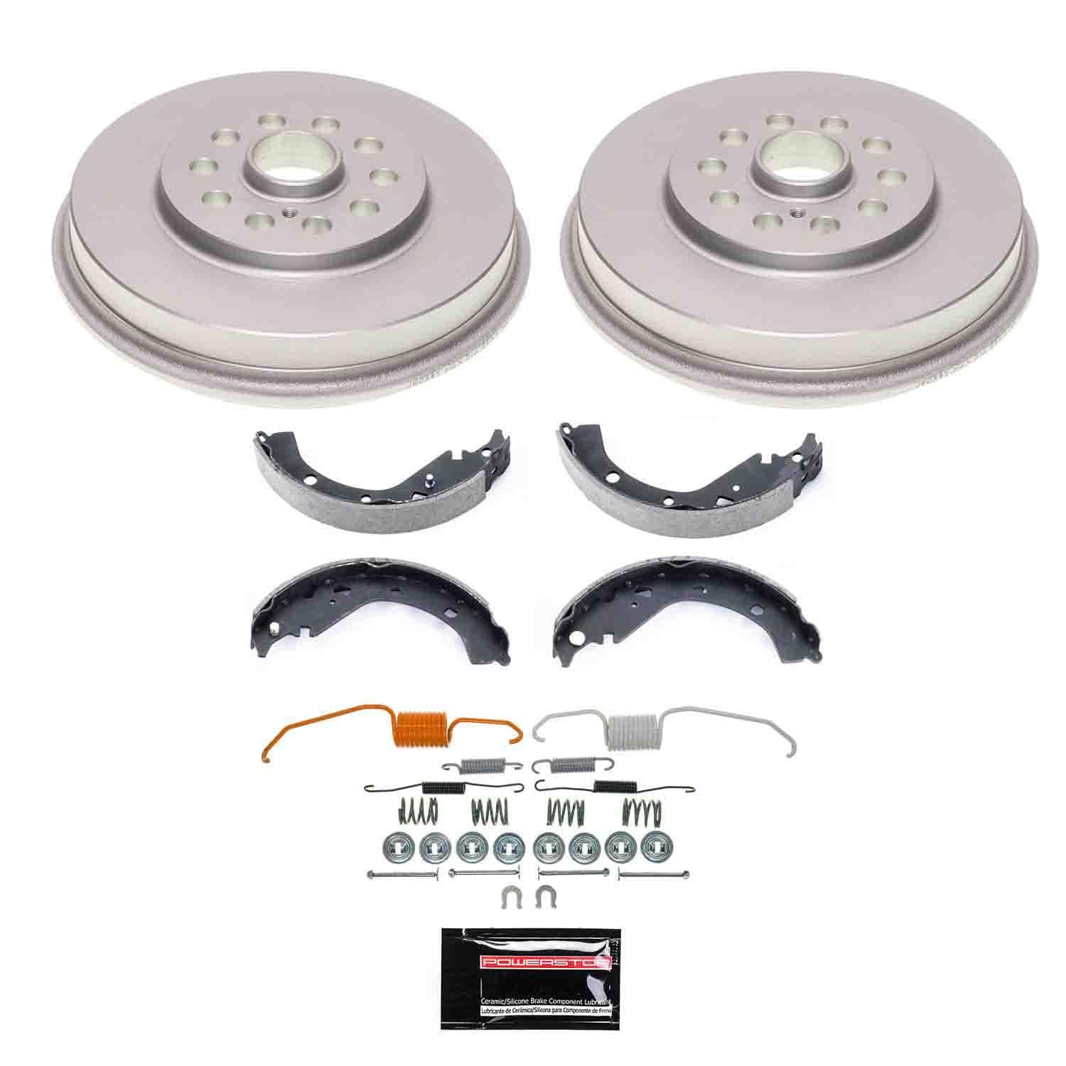 PowerStop Drum Brake Shoe and Drum Kit KOE15519DK | AutoZone