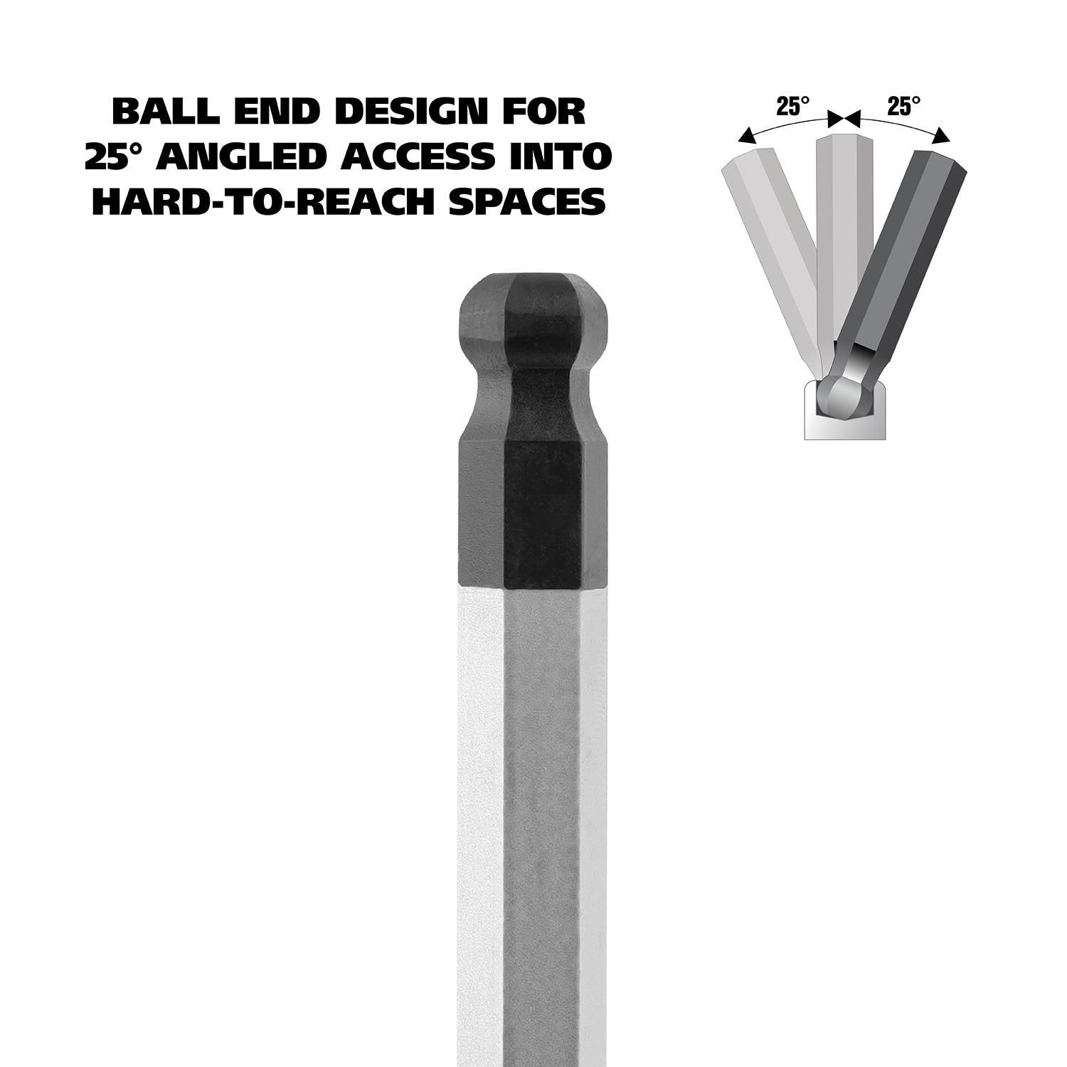 グレンバーギーセット Great Neck SAE 9-in-1 T Handle Hex Key Set | AutoZone