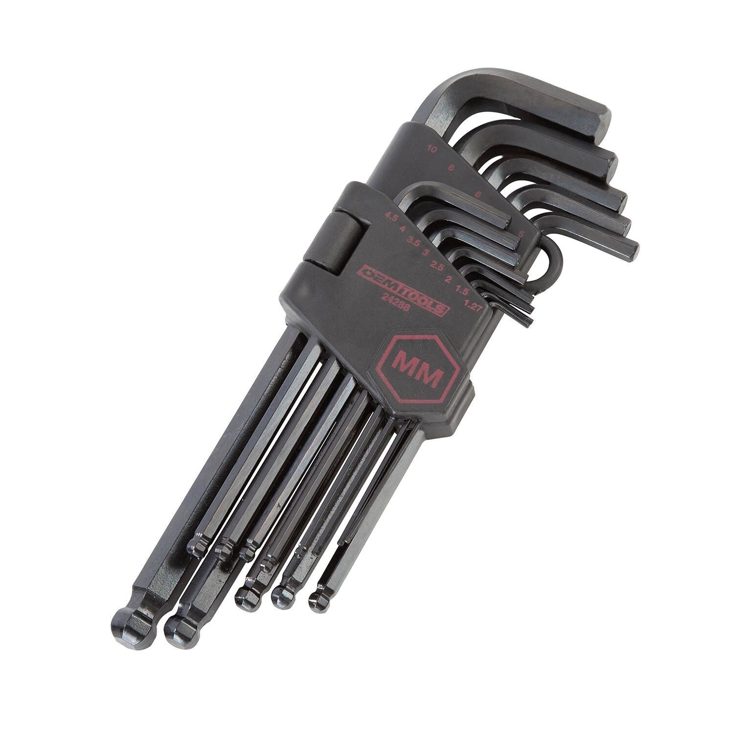 OEMTOOLS Metric Hex Key Set 13 Piece | AutoZone
