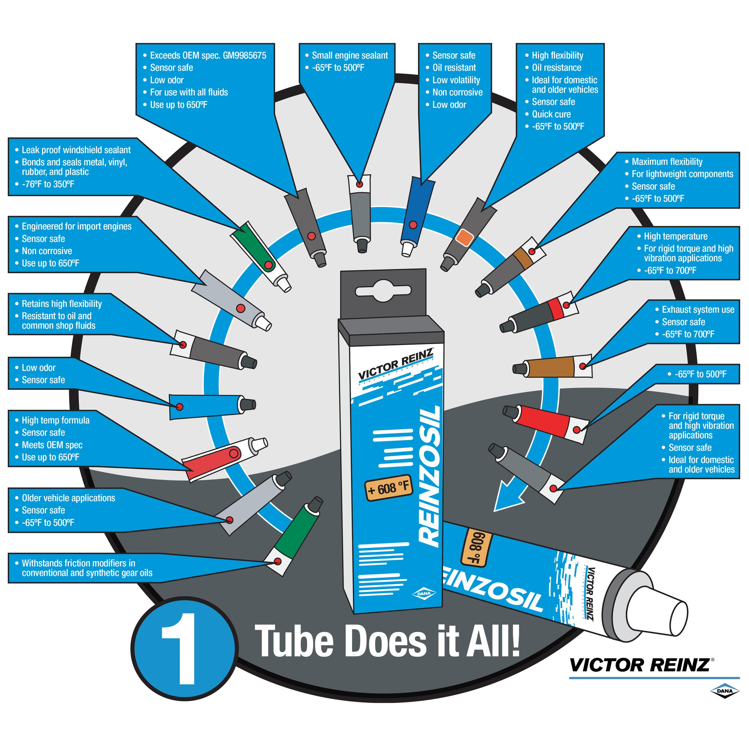 Victor Reinz RTV Silicone 70-31414-40 | AutoZone