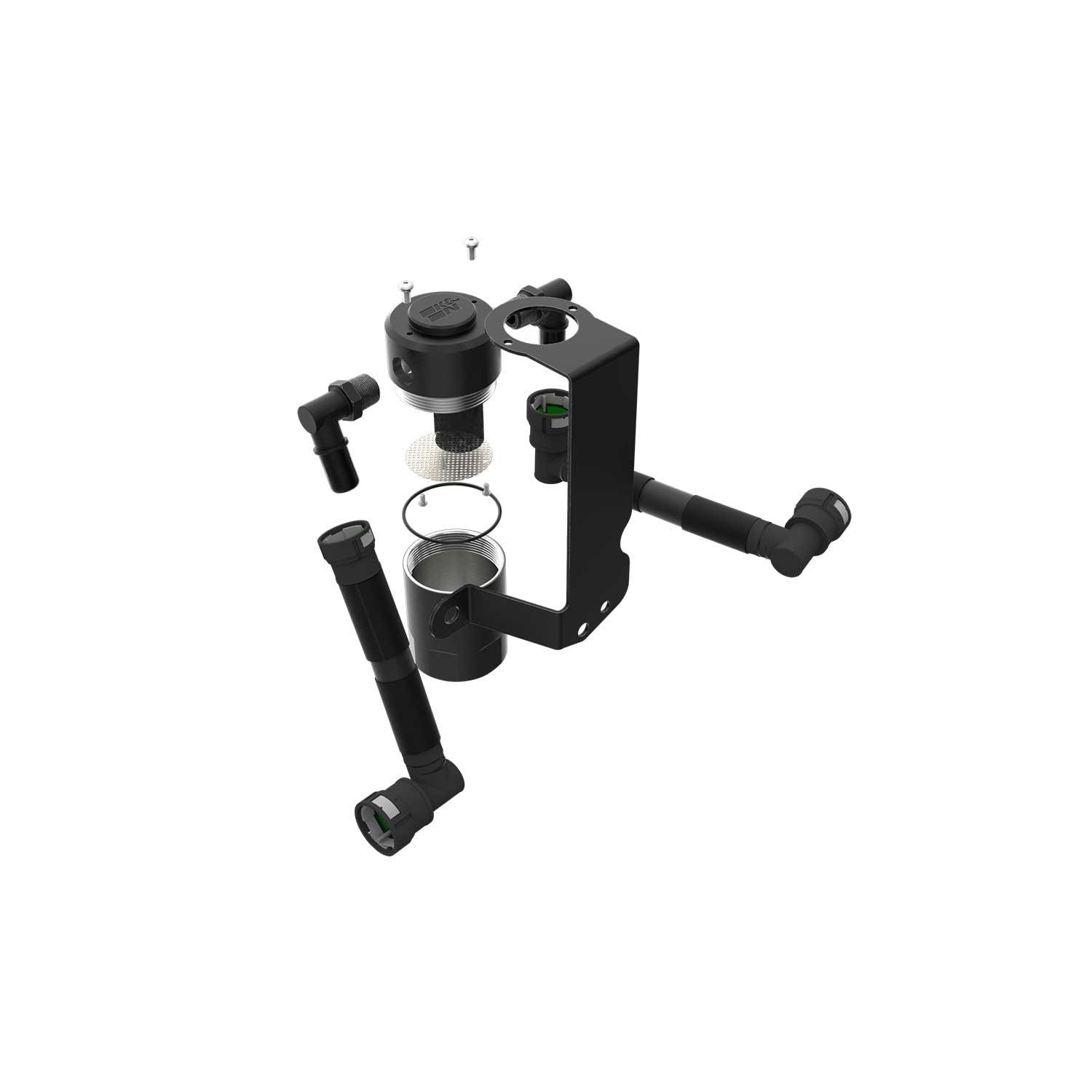 K&N Performance Engine Oil Catch Can Kit 81-0803 | AutoZone