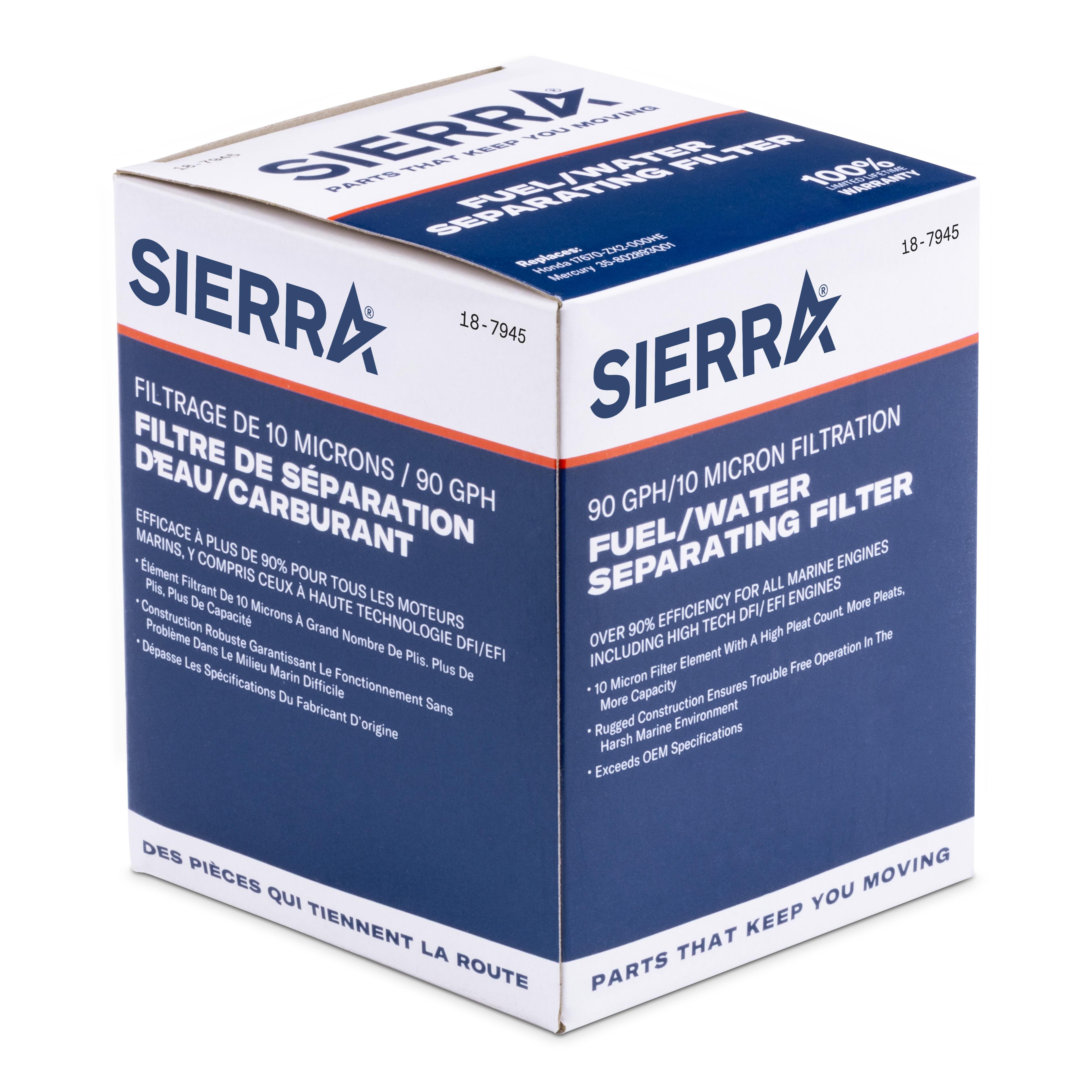 Sierra Marine Fuel Water Separator 18-7945 | AutoZone