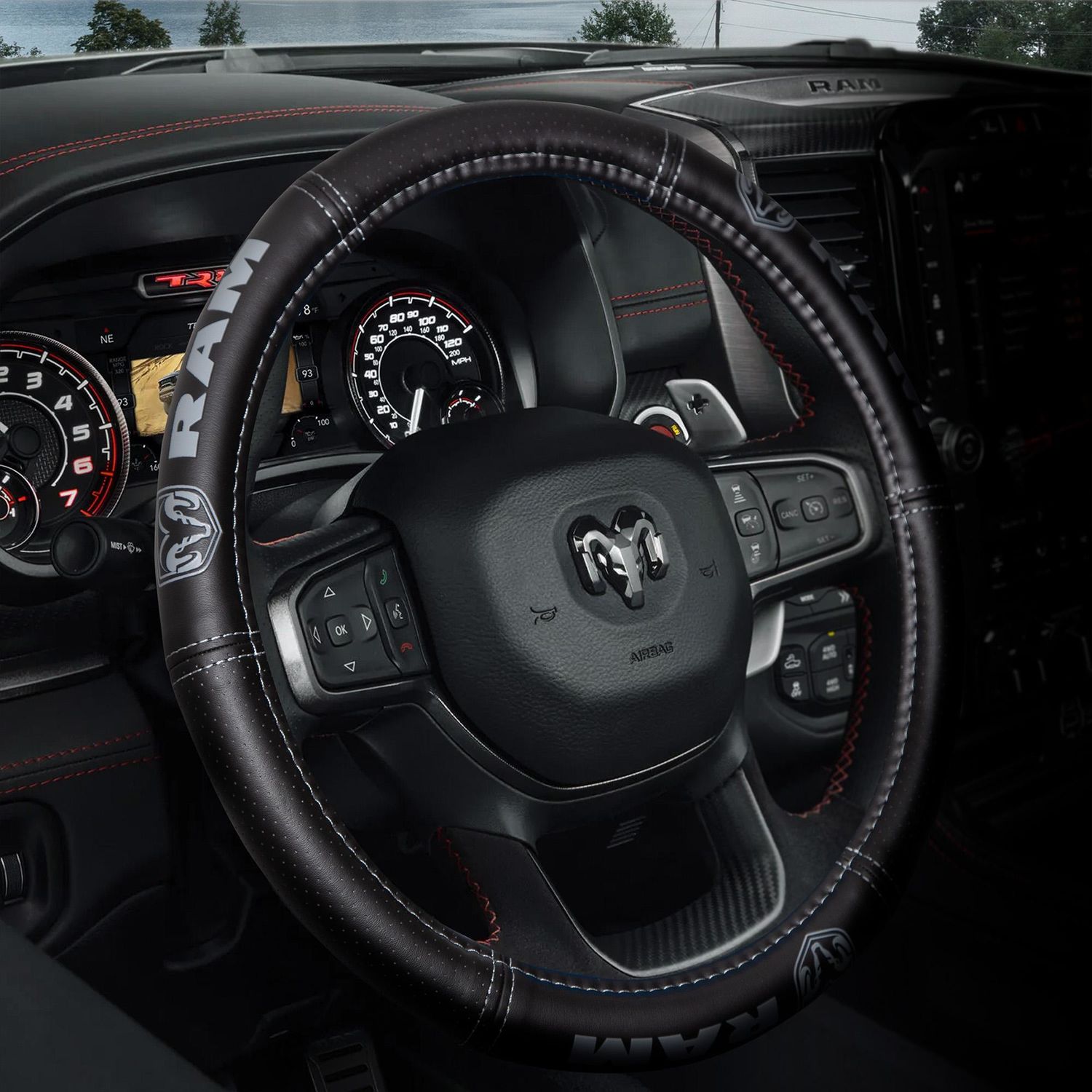 Ram Steering Wheel Cover