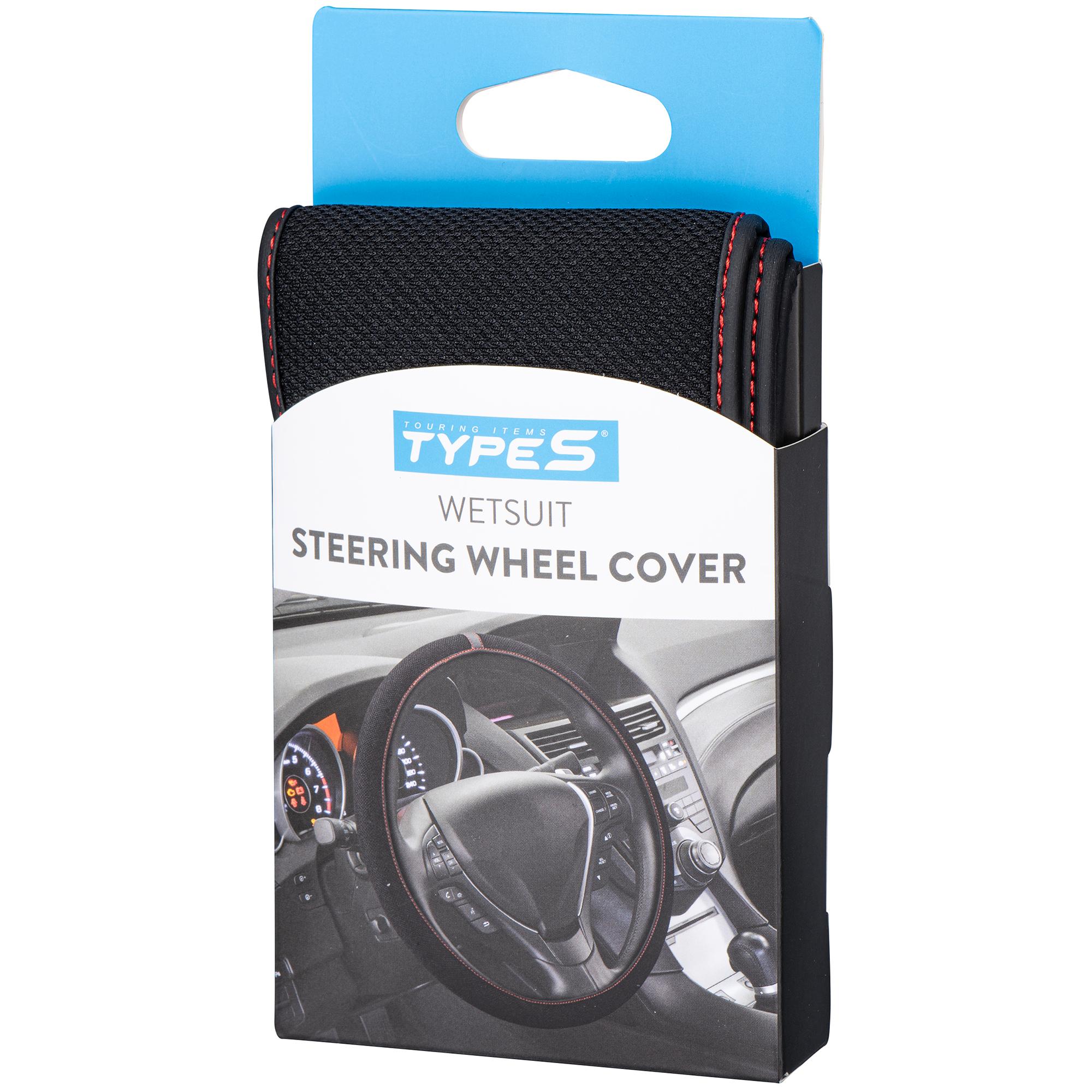 Gray Memory Foam Steering Wheel Cover – Non-Slip Cushion Grip For Hyundai